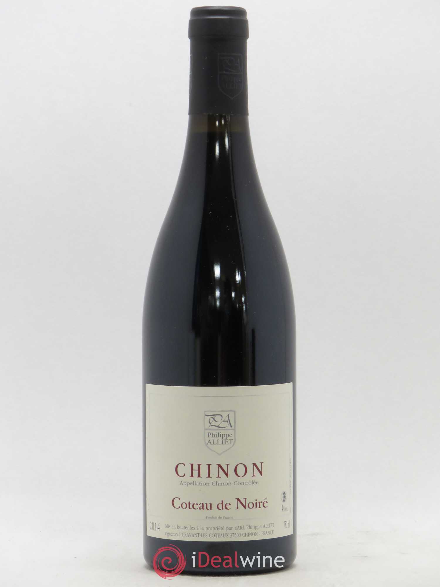 Chinon Coteau de Noiré Philippe Alliet 2014 - Lot de 1 bouteille - 0