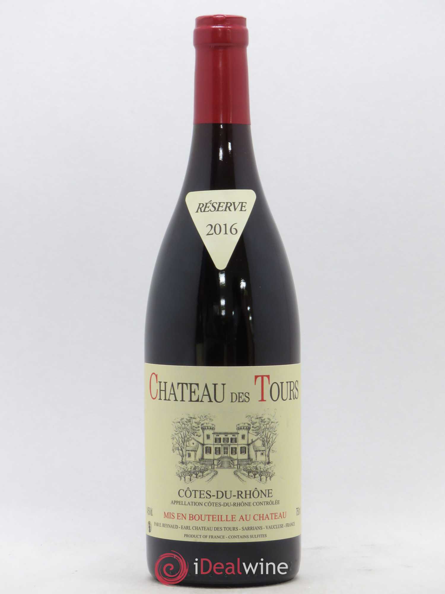 Côtes-du-Rhône Château des Tours Emmanuel Reynaud 2016 - Lot de 1 bouteille - 0