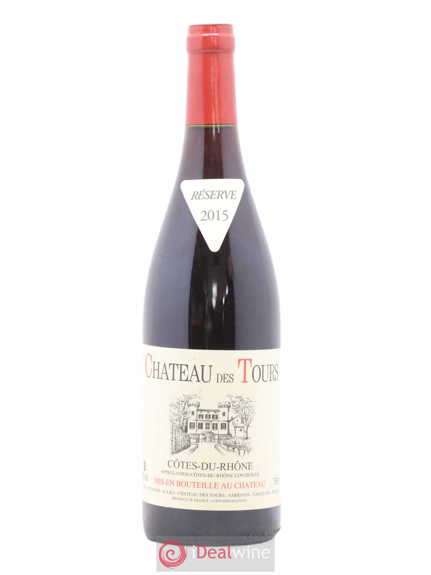 Côtes-du-Rhône Château des Tours Emmanuel Reynaud 2015 - Lot de 1 bouteille - 0
