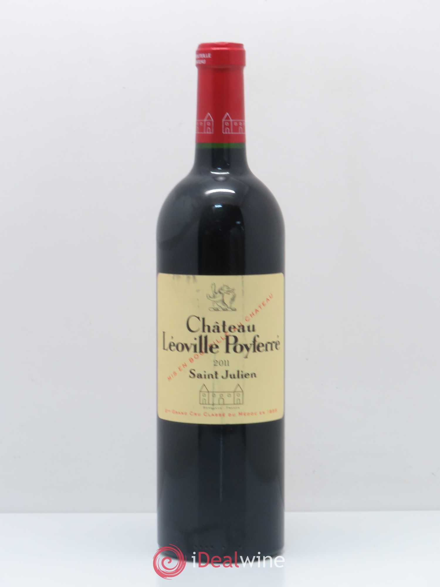 Château Léoville Poyferré 2ème Grand Cru Classé 2011 - Lot de 1 bouteille - 0