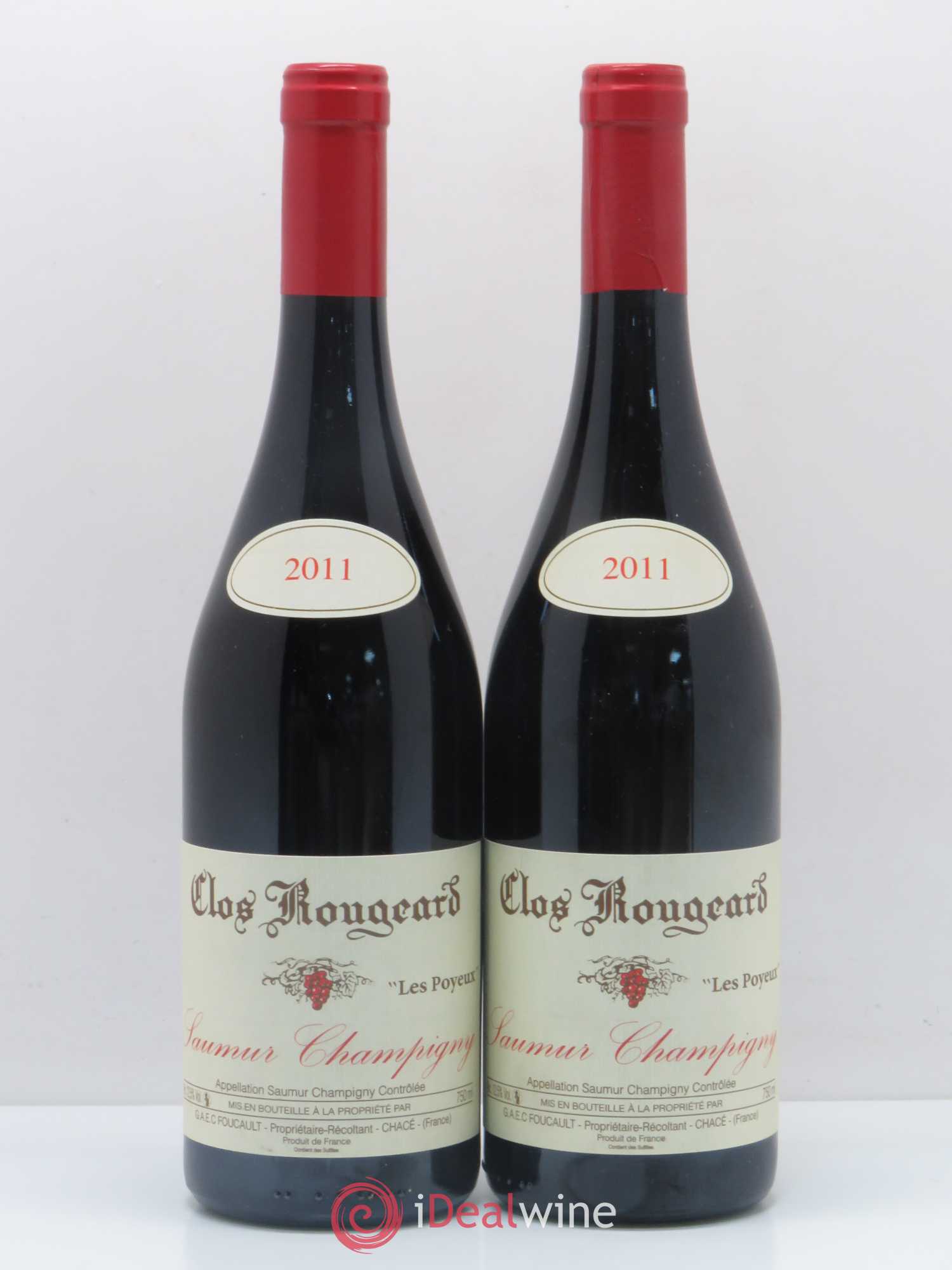 Saumur-Champigny Les Poyeux Clos Rougeard 2011 - Lot de 2 bouteilles - 0