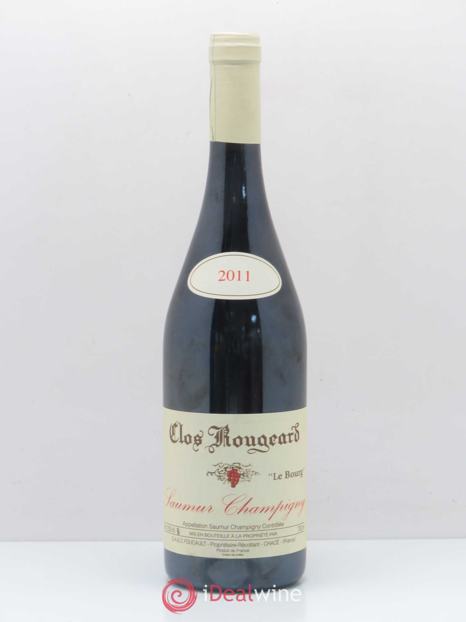 Saumur-Champigny Le Bourg Clos Rougeard 2011 - Lot de 1 bouteille - 0