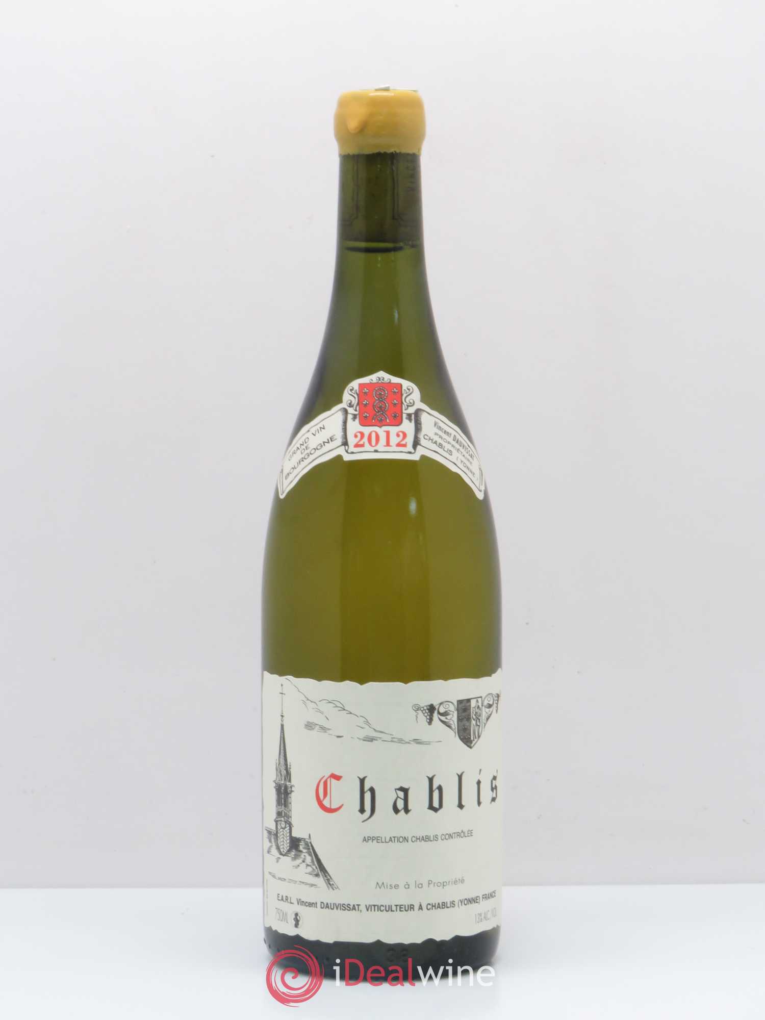 Chablis Vincent Dauvissat (Domaine) 2012 - Lot de 1 bouteille - 0