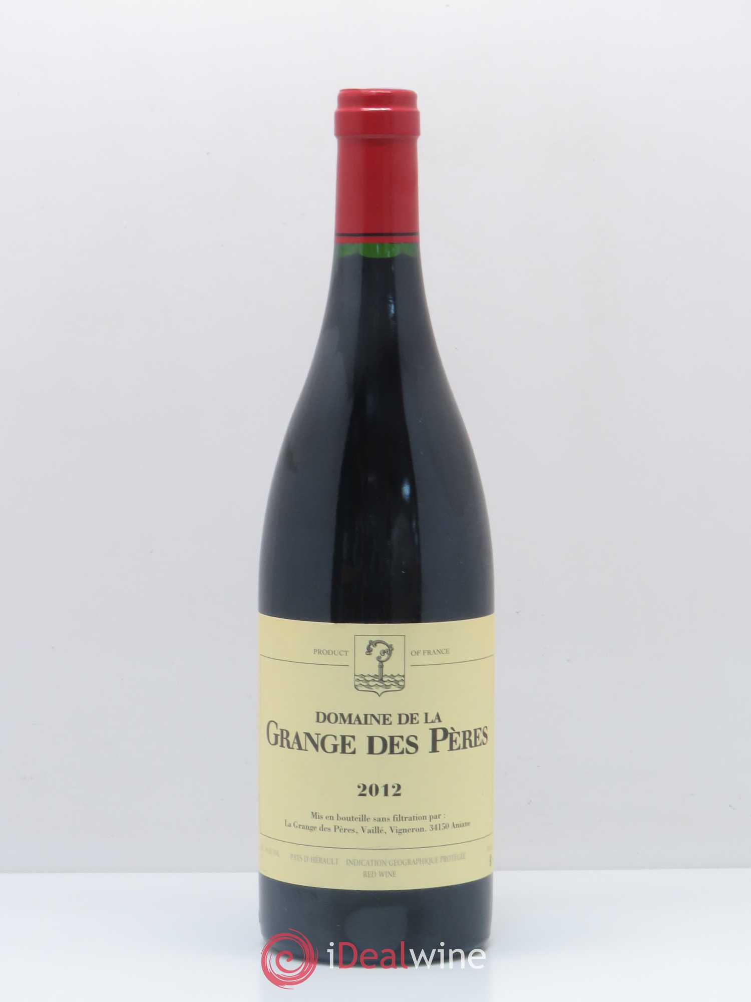 Pays d'Hérault Grange des Pères Laurent Vaillé 2012 - Lot de 1 bouteille - 0