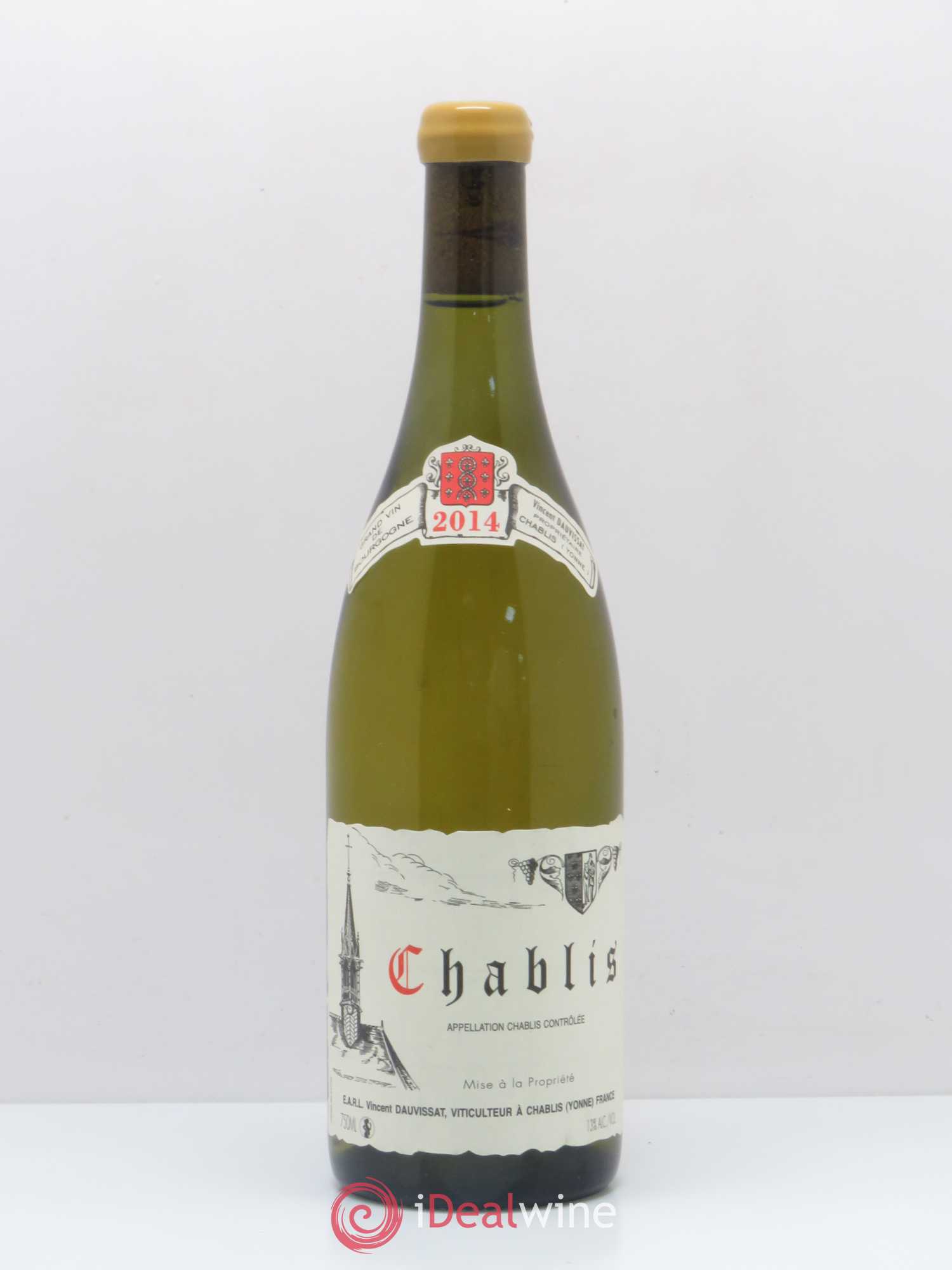 Chablis Vincent Dauvissat (Domaine) 2014 - Lot de 1 bouteille - 0