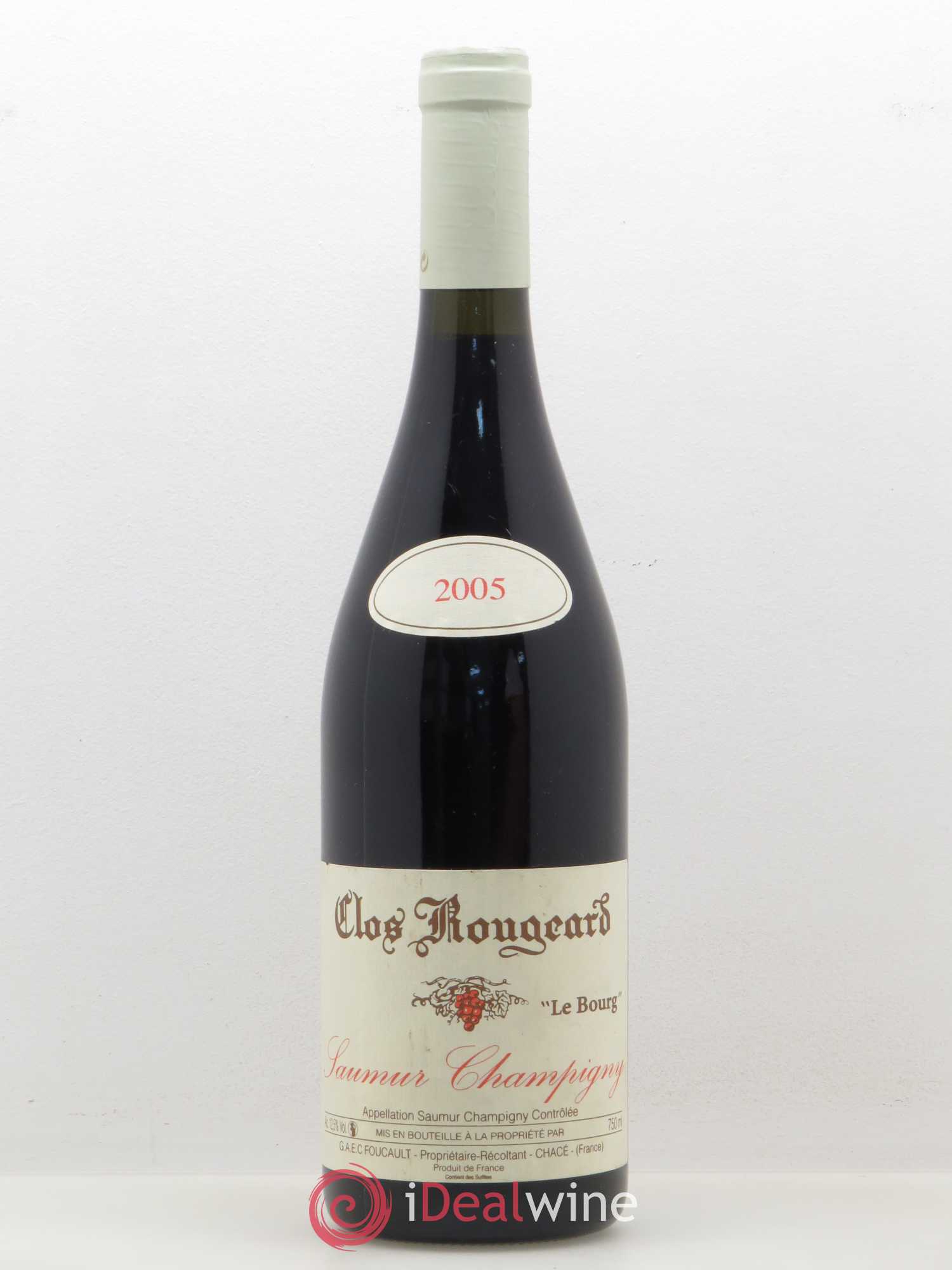 Saumur-Champigny Le Bourg Clos Rougeard 2005 - Lot de 1 bouteille - 0