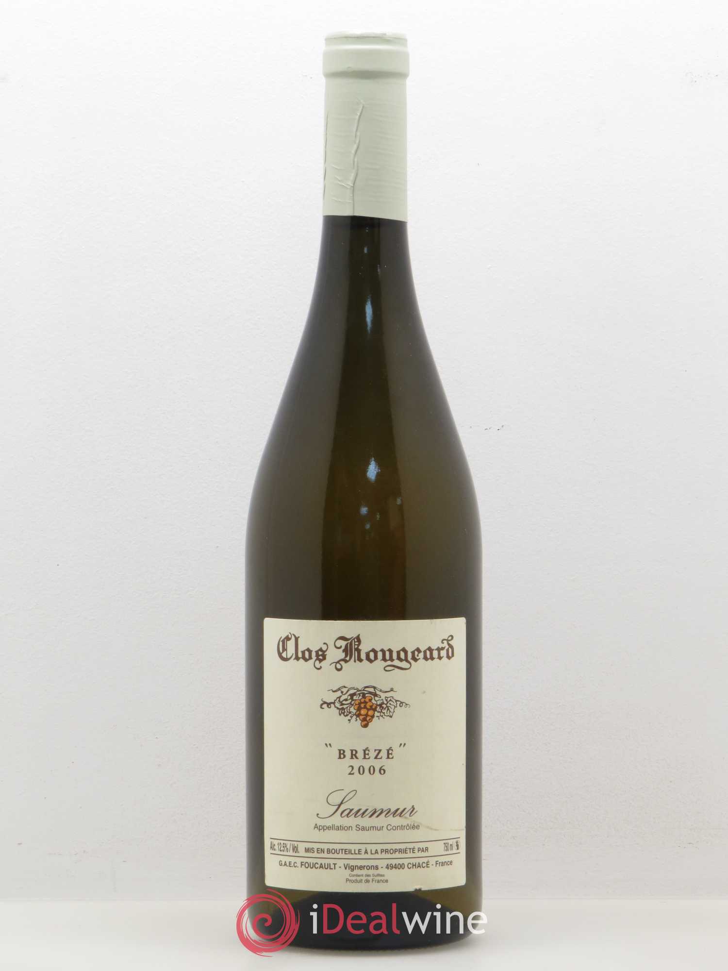 Saumur Brézé Clos Rougeard 2006 - Lot de 1 bouteille - 0