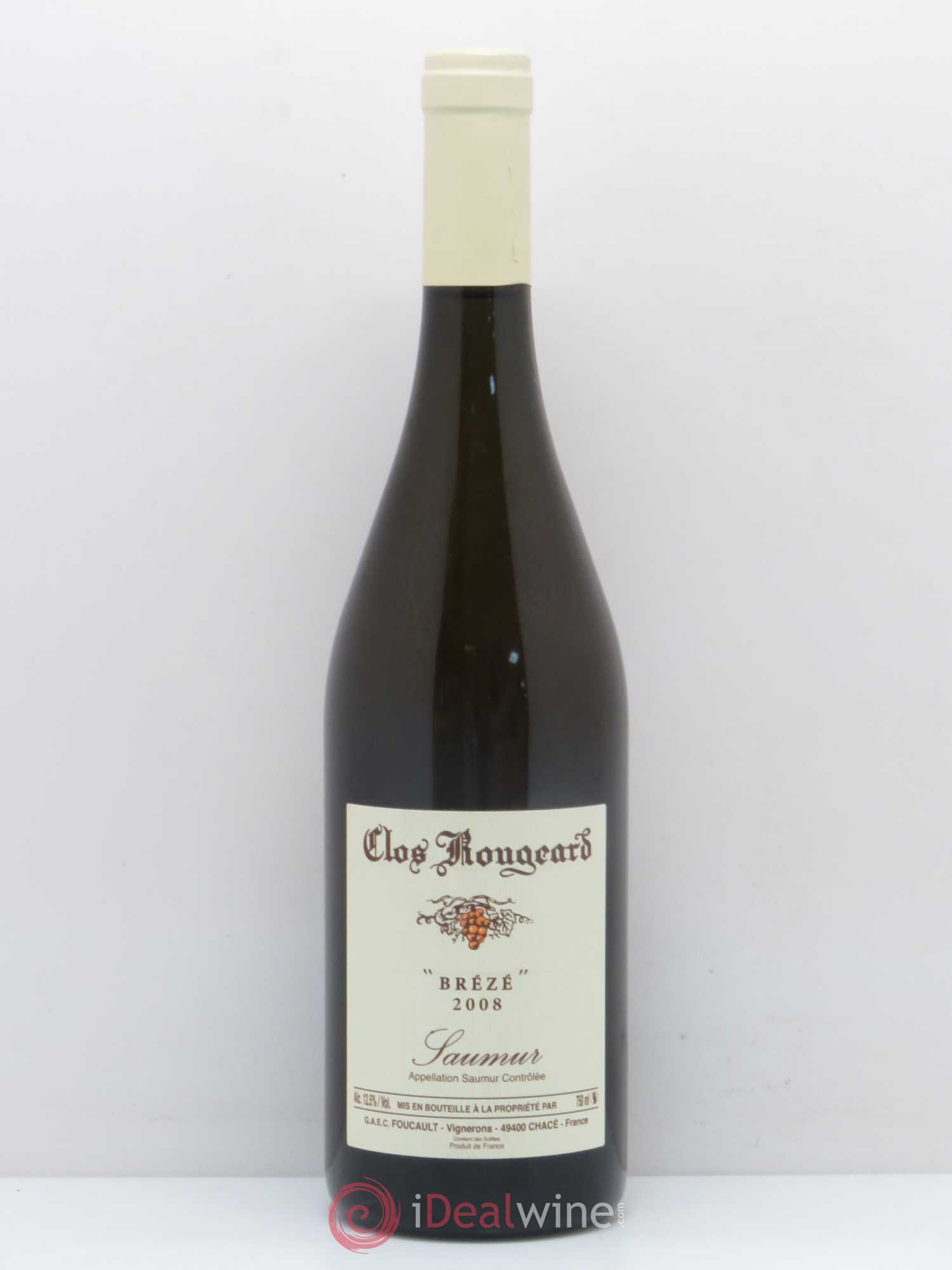 Saumur Brézé Clos Rougeard 2008 - Posten von 1 Flasche - 0