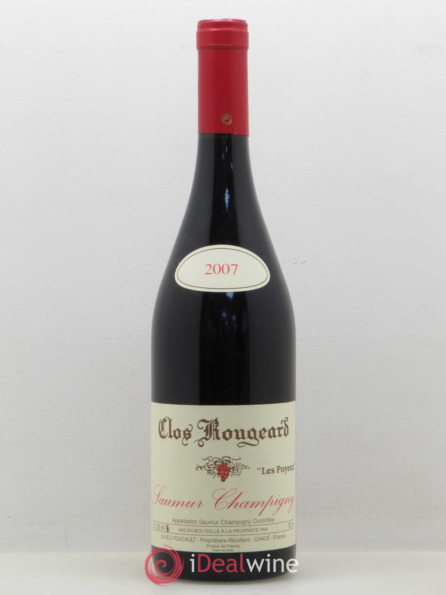 Saumur-Champigny Les Poyeux Clos Rougeard 2007 - Lot de 1 bouteille - 0