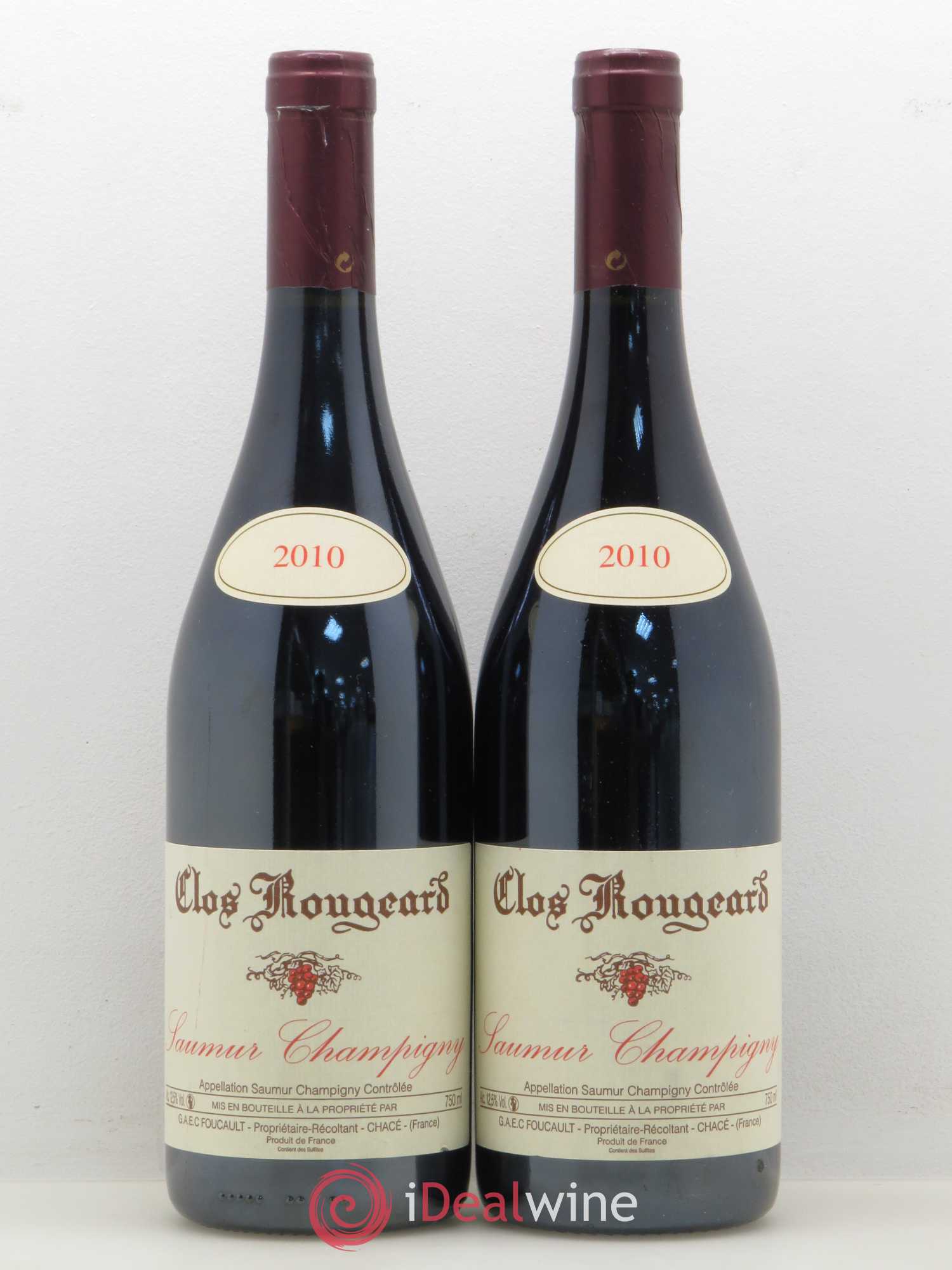 Saumur-Champigny Clos Rougeard 2010 - Lot de 2 bouteilles - 0