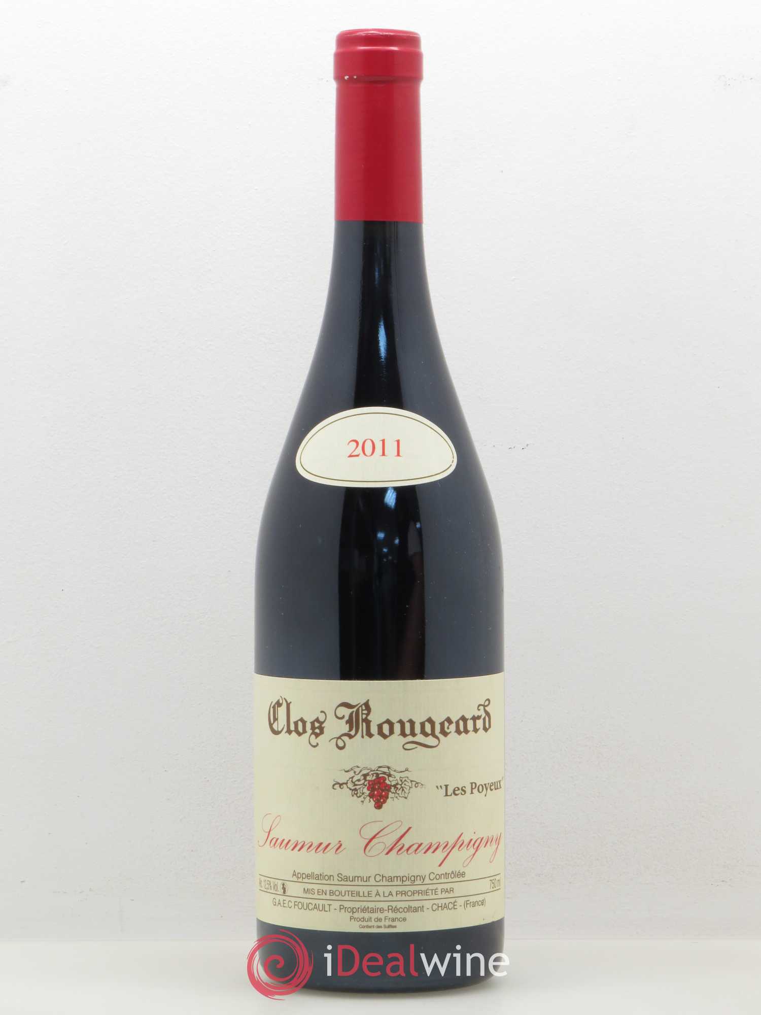 Saumur-Champigny Les Poyeux Clos Rougeard 2011 - Lot de 1 bouteille - 0