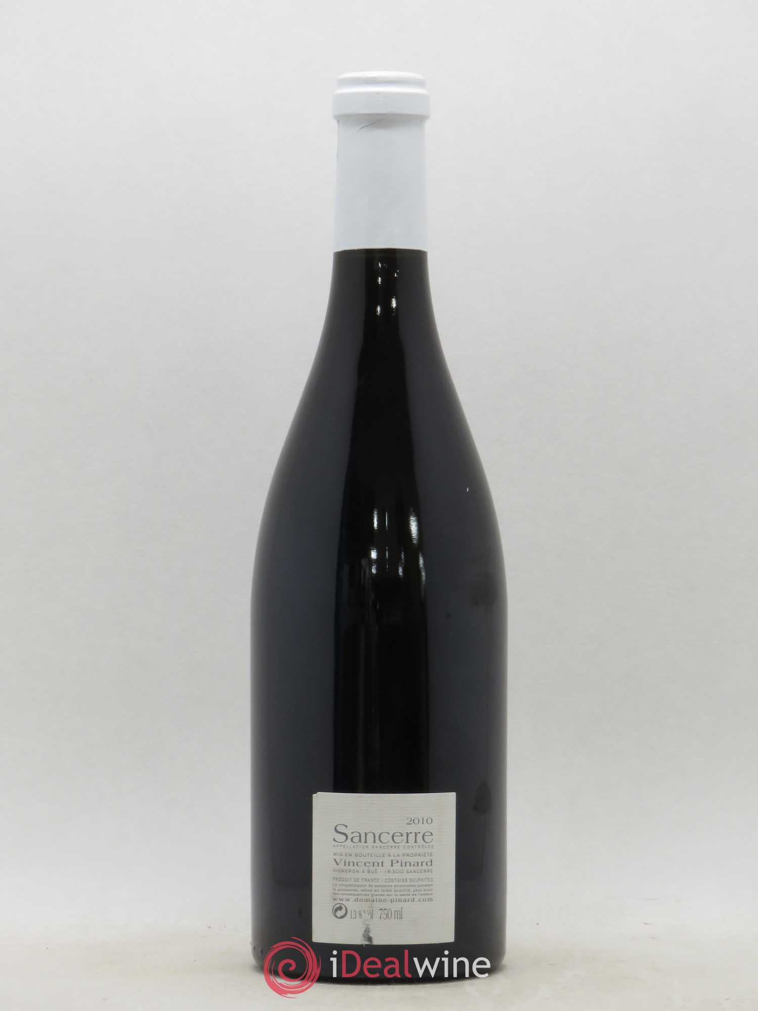 Sancerre Vendanges Entières Vincent Pinard 2010 - Lot de 1 bouteille - 1