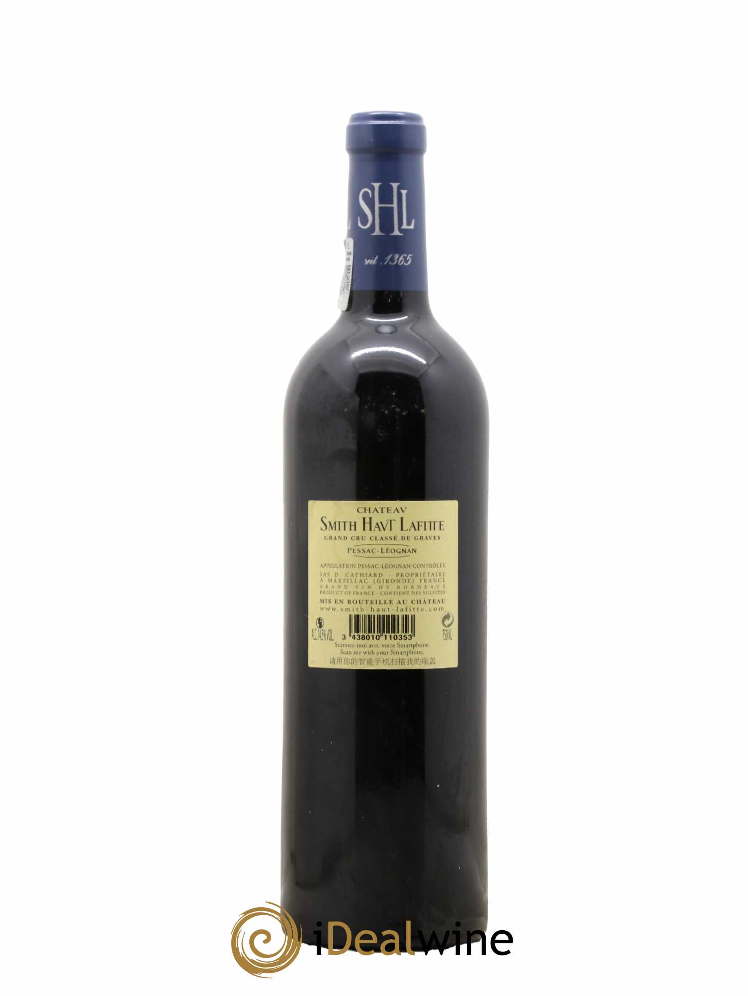 Château Smith Haut Lafitte Cru Classé de Graves 2010 - Lot de 1 bouteille - 1