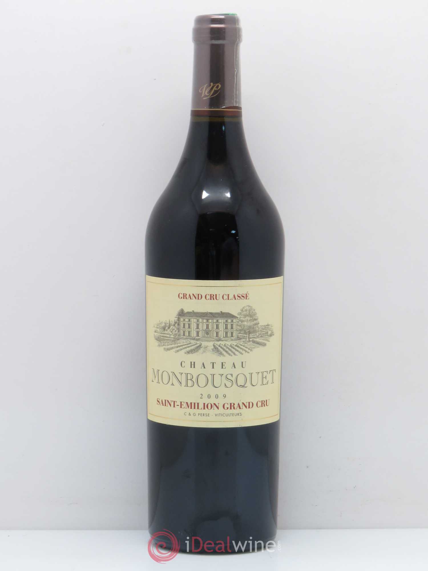 Château Monbousquet Grand Cru Classé 2009 - Lot de 1 bouteille - 0