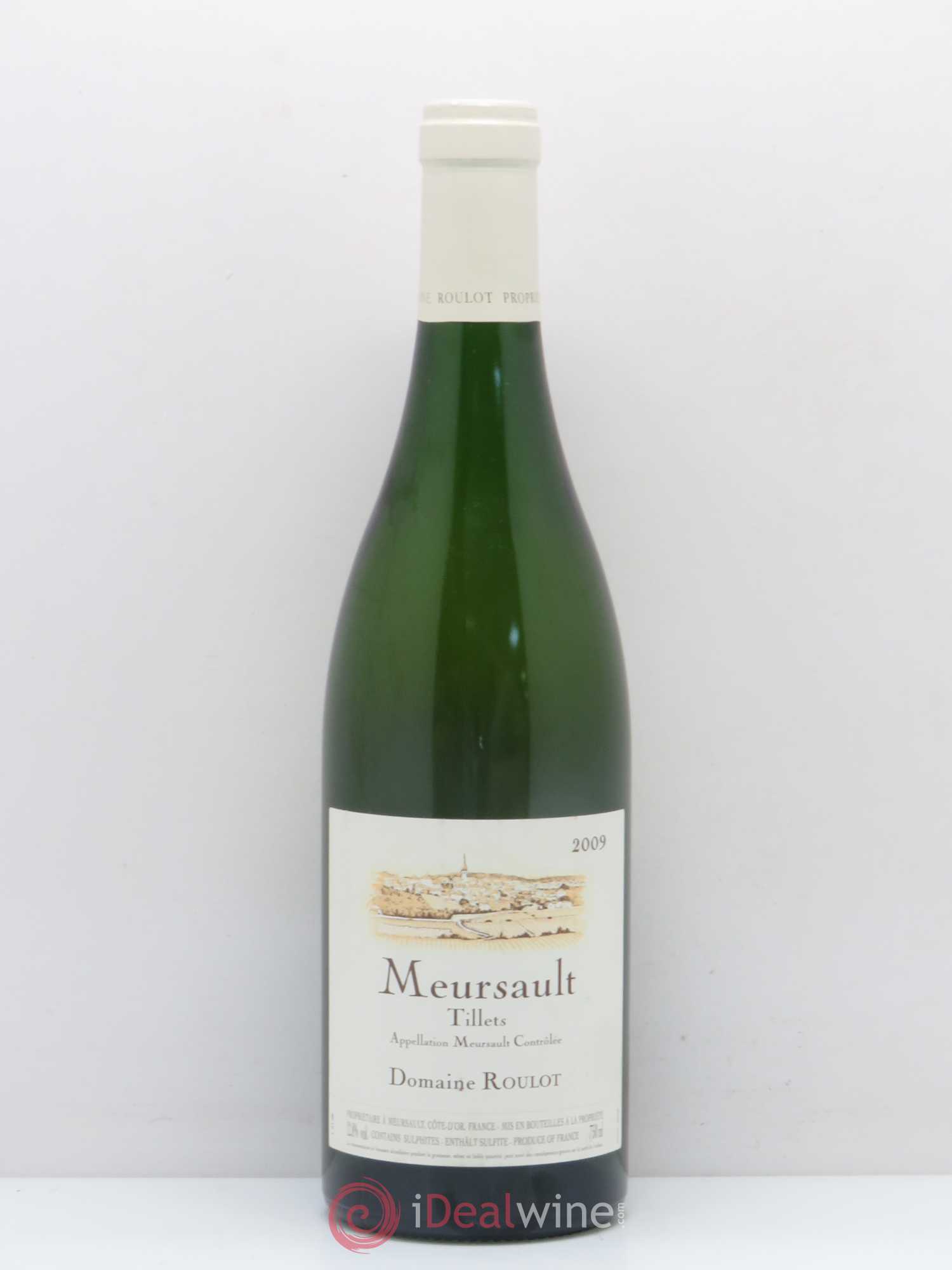 Meursault Les Tillets Roulot (Domaine) 2009 - Lot de 1 bouteille - 0