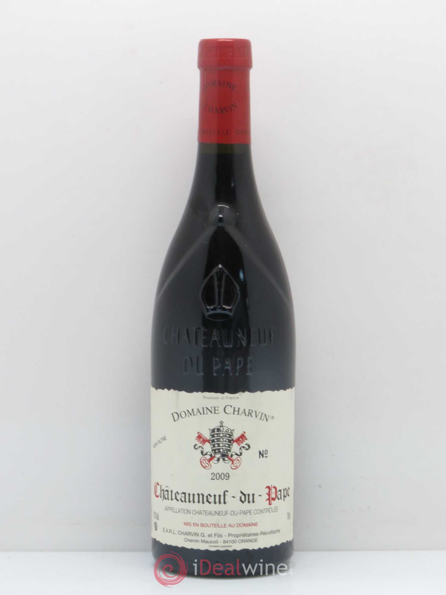 Châteauneuf-du-Pape Charvin (Domaine) 2009 - Lot de 1 bouteille - 0