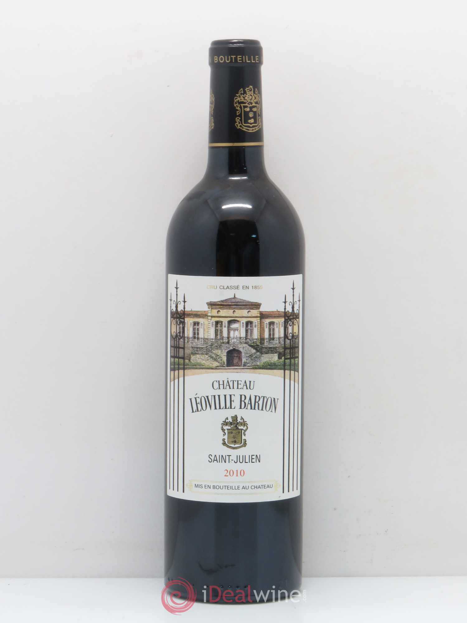 Château Léoville Barton 2ème Grand Cru Classé 2010 - Lot de 1 bouteille - 0
