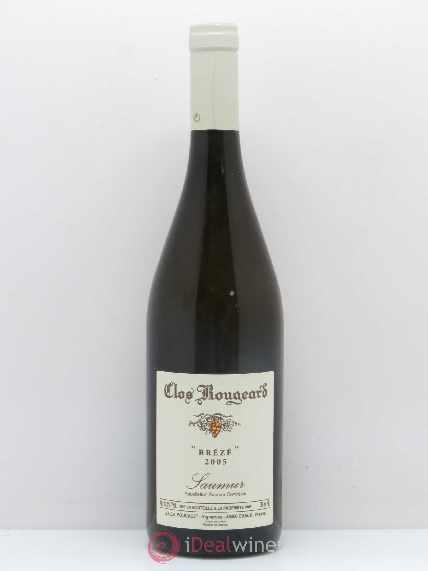 Saumur Brézé Clos Rougeard 2005 - Lot de 1 bouteille - 0