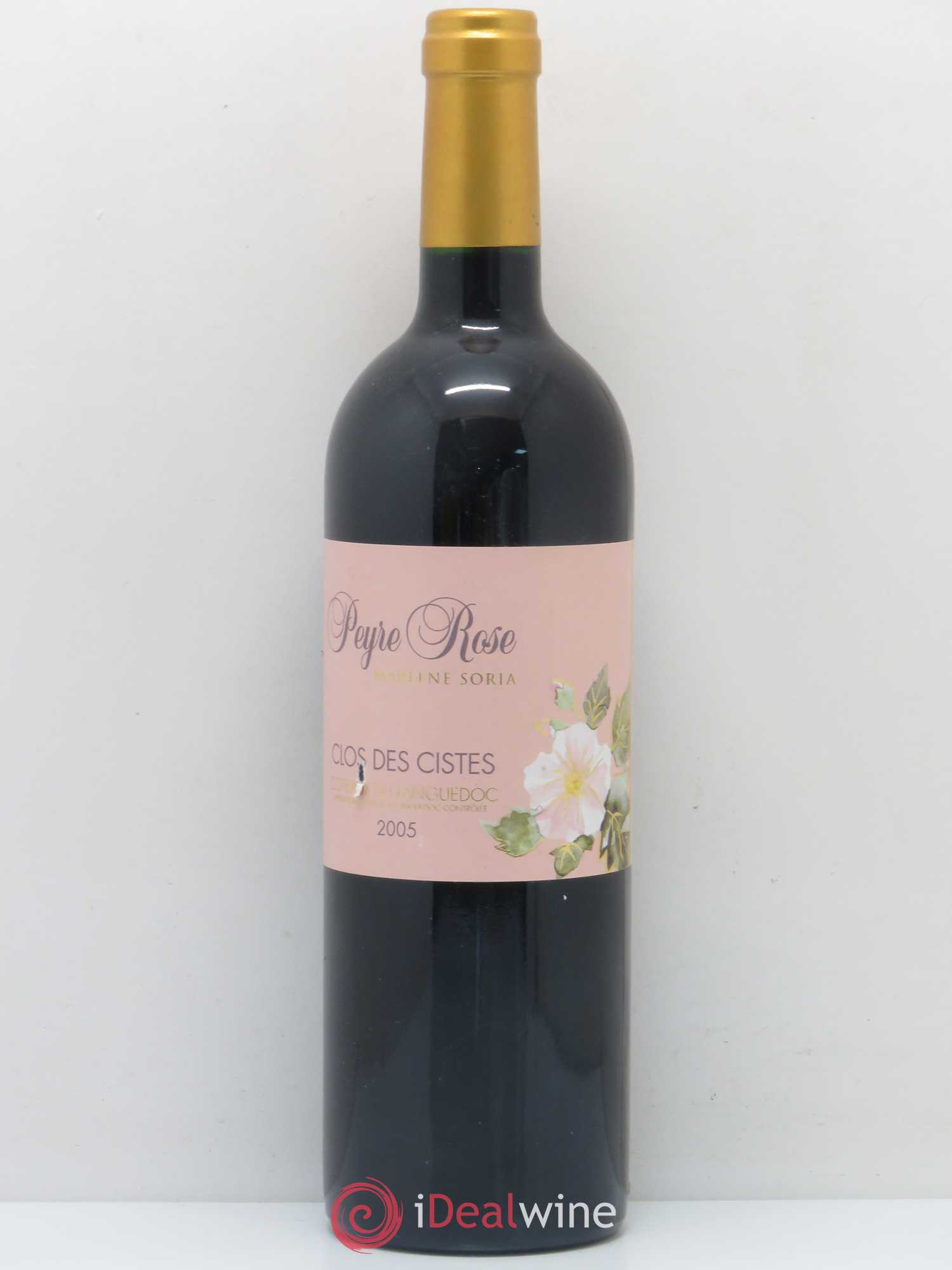 Vin de France (anciennement Coteaux du Languedoc) Domaine Peyre Rose Les Cistes Marlène Soria 2005 - Lot de 1 bouteille - 0