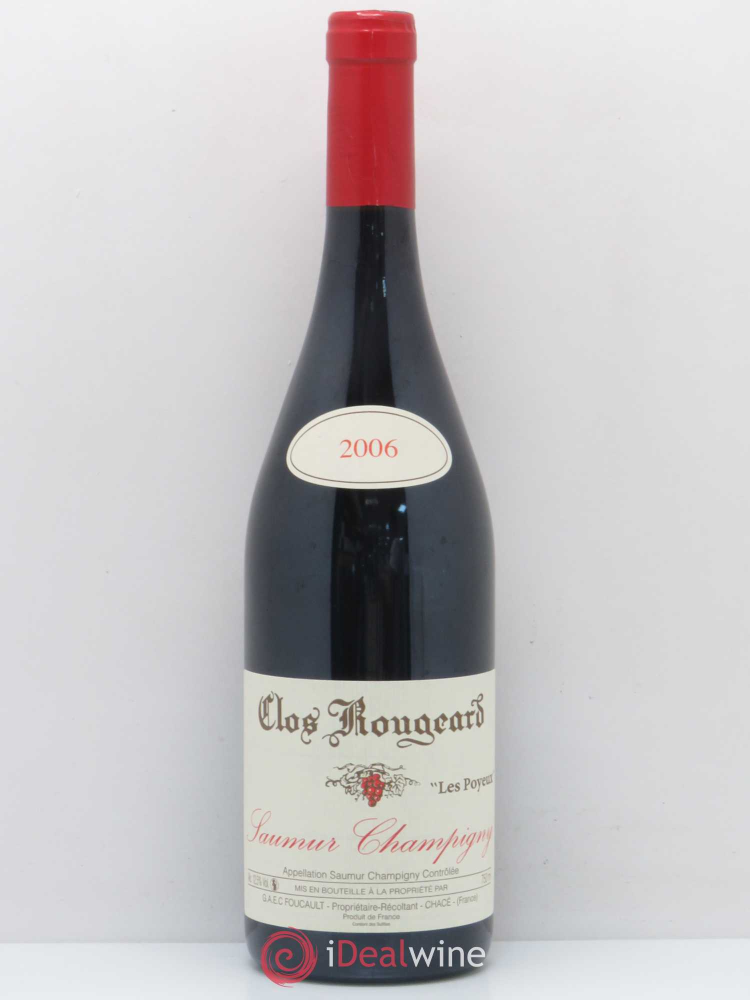 Saumur-Champigny Les Poyeux Clos Rougeard 2006 - Lot de 1 bouteille - 0