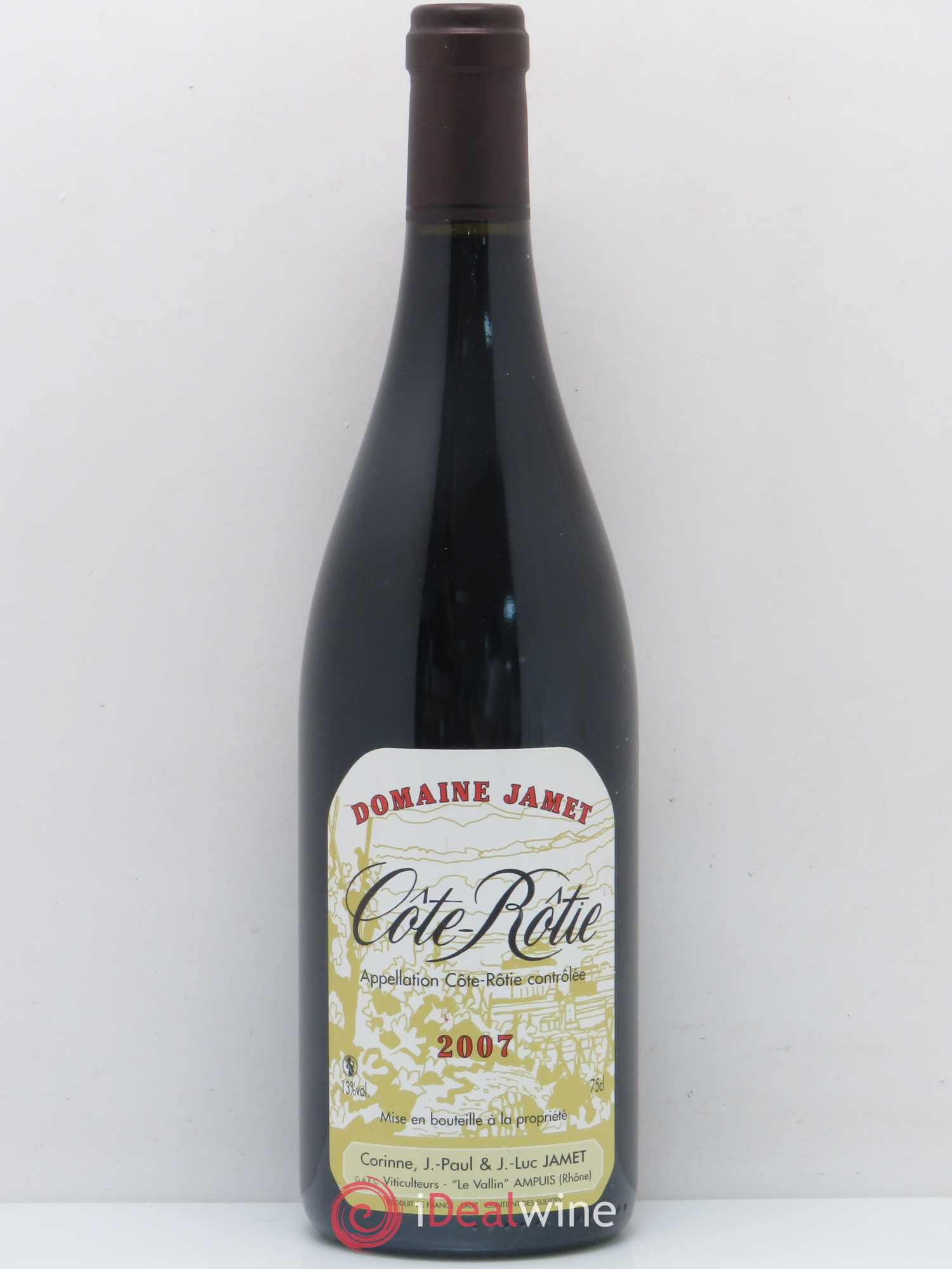 Côte-Rôtie Jamet (Domaine) 2007 - Lot de 1 bouteille - 0