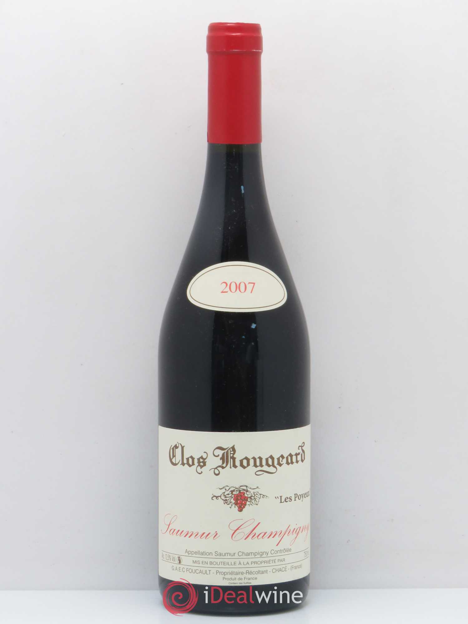 Saumur-Champigny Les Poyeux Clos Rougeard 2007 - Lot de 1 bouteille - 0