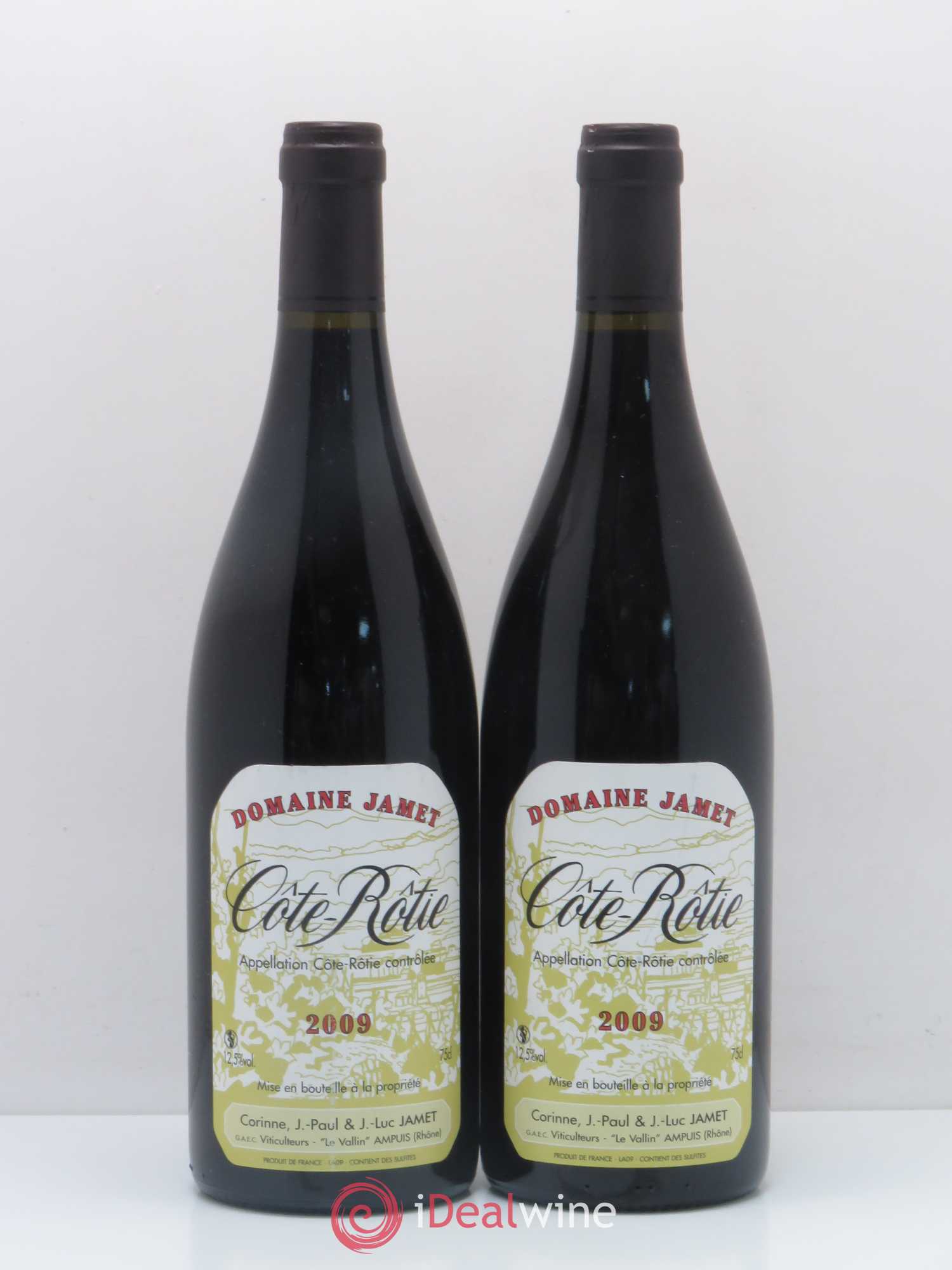 Côte-Rôtie Jamet (Domaine) 2009 - Lot de 2 bouteilles - 0