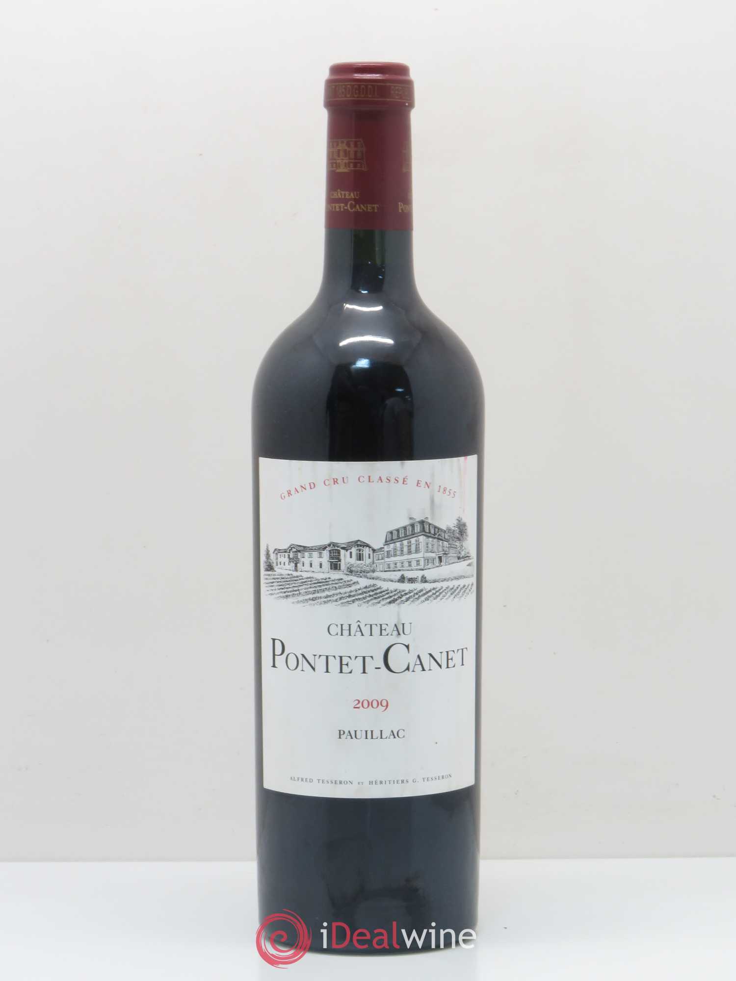 Château Pontet Canet 5ème Grand Cru Classé 2009 - Lot de 1 bouteille - 0