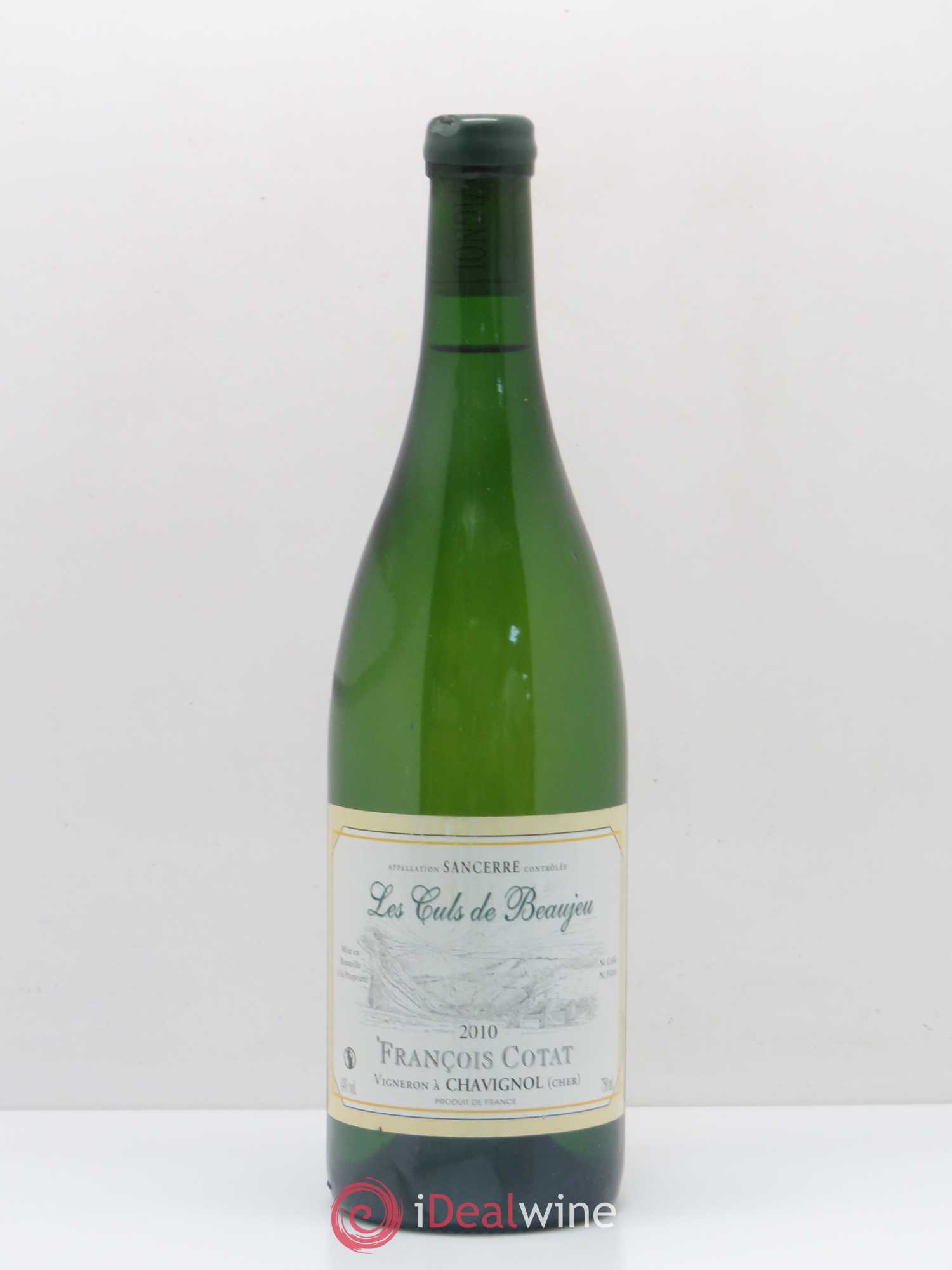Sancerre Les Culs de Beaujeu François Cotat 2010 - Lot de 1 bouteille - 0