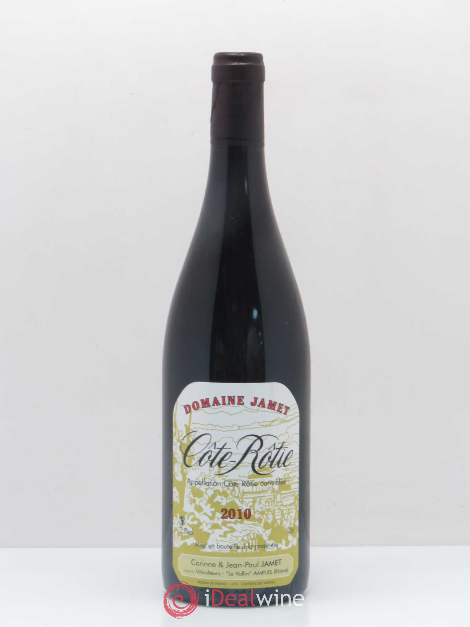 Côte-Rôtie Jamet (Domaine) 2010 - Lot de 1 bouteille - 0