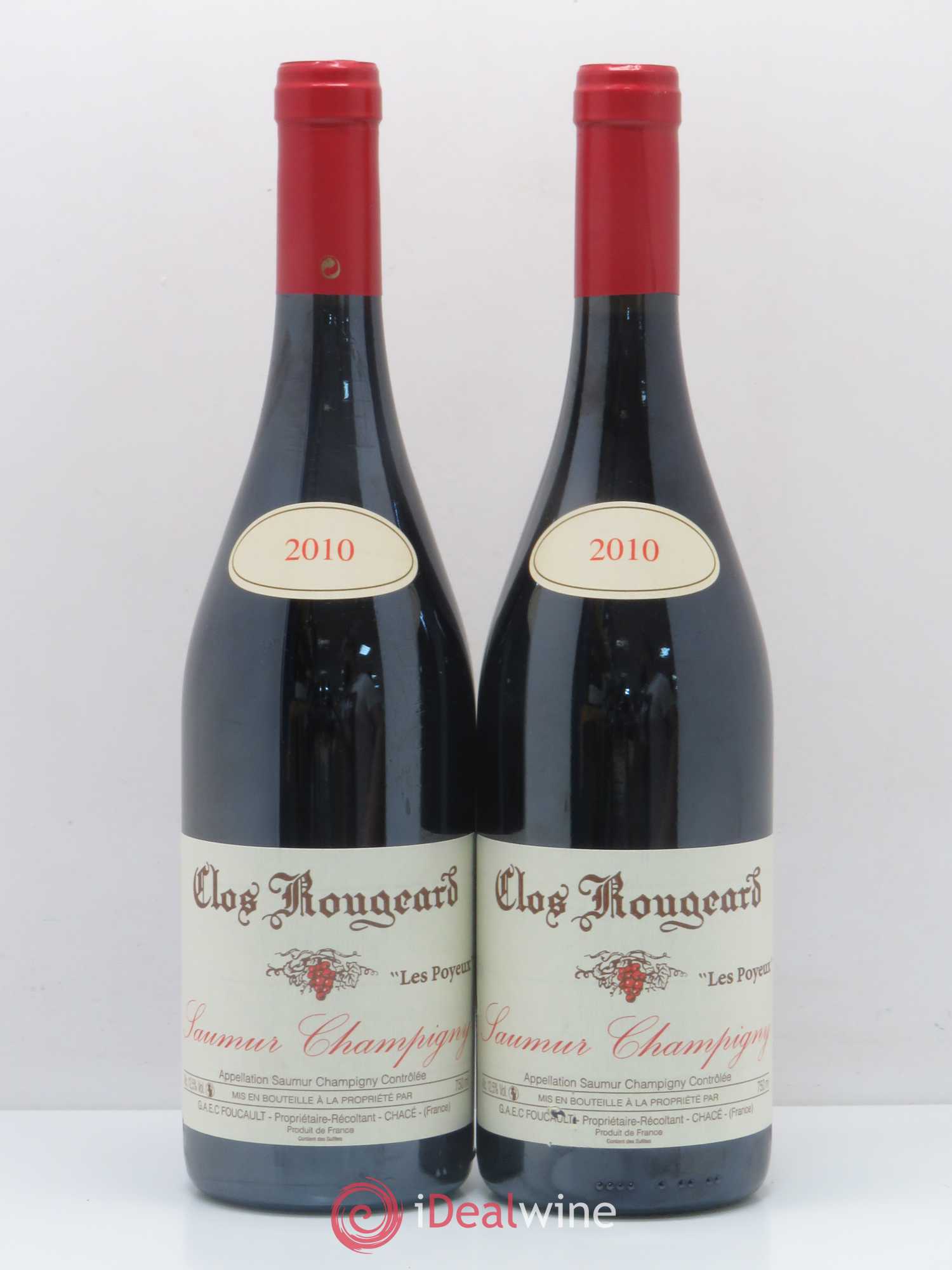 Saumur-Champigny Les Poyeux Clos Rougeard 2010 - Lot de 2 bouteilles - 0