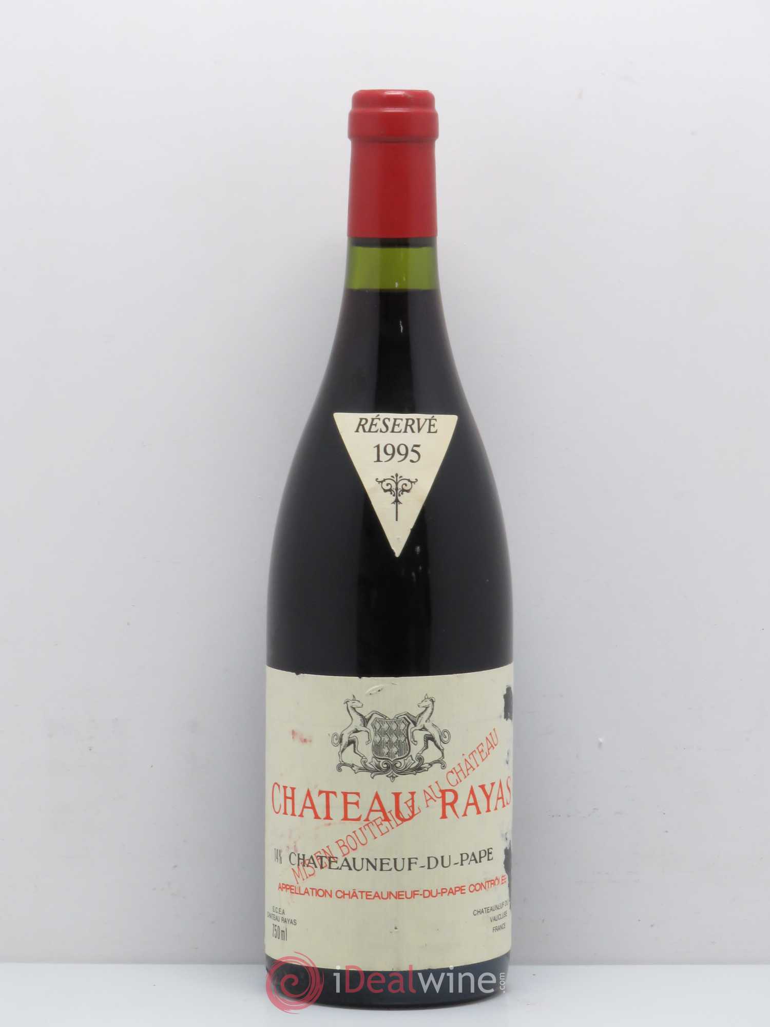Châteauneuf-du-Pape Château Rayas Emmanuel Reynaud 1995 - Lot de 1 bouteille - 0
