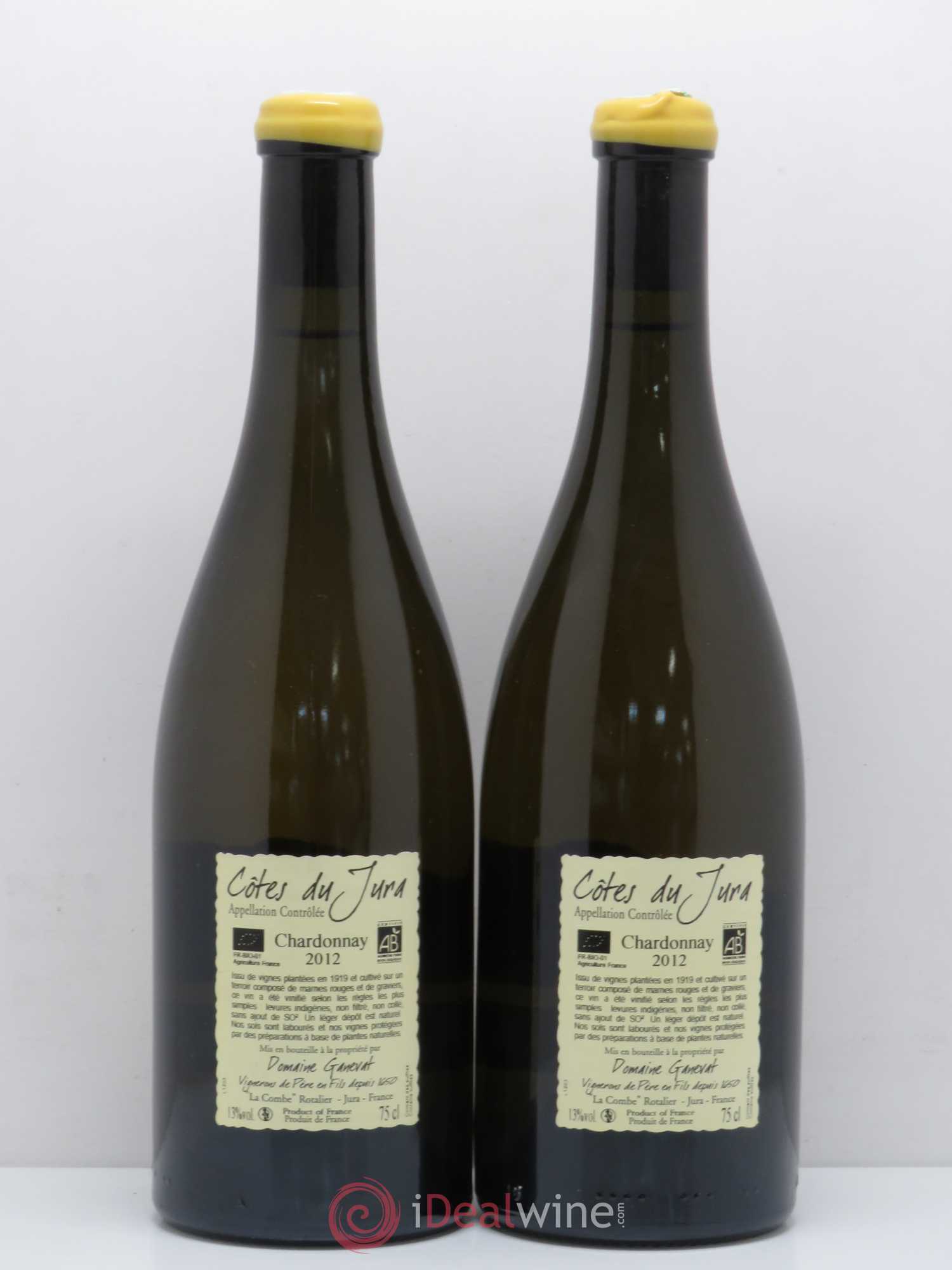 Côtes du Jura Les Grands Teppes Vieilles Vignes Jean-François Ganevat (Domaine) 2012 - Lot de 2 bouteilles - 1