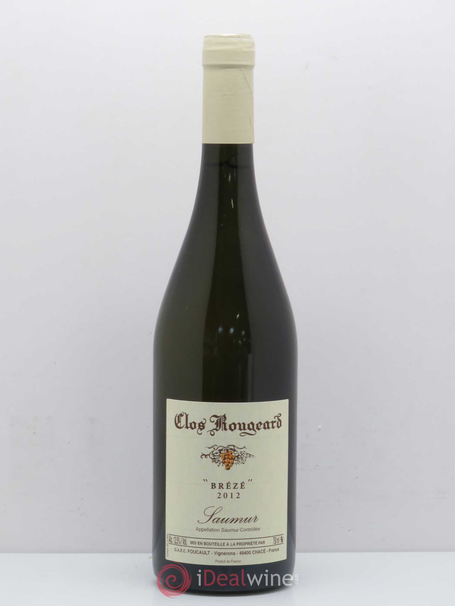 Saumur Brézé Clos Rougeard 2012 - Posten von 1 Flasche - 0
