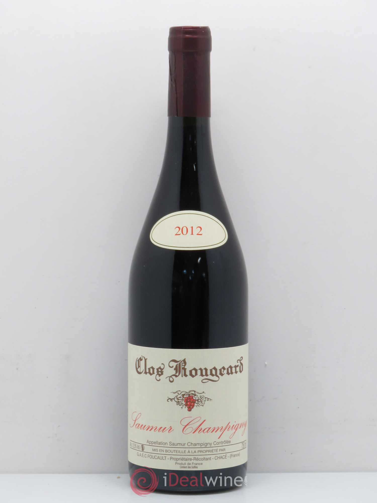 Saumur-Champigny Clos Rougeard 2012 - Lot de 1 bouteille - 0
