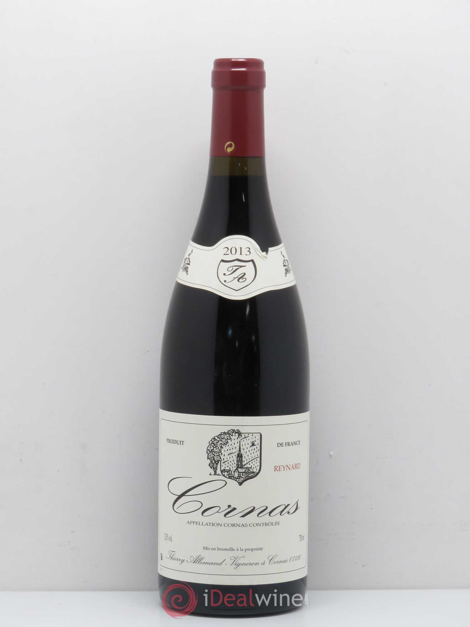 Cornas Reynard Thierry Allemand 2013 - Lot de 1 bouteille - 0