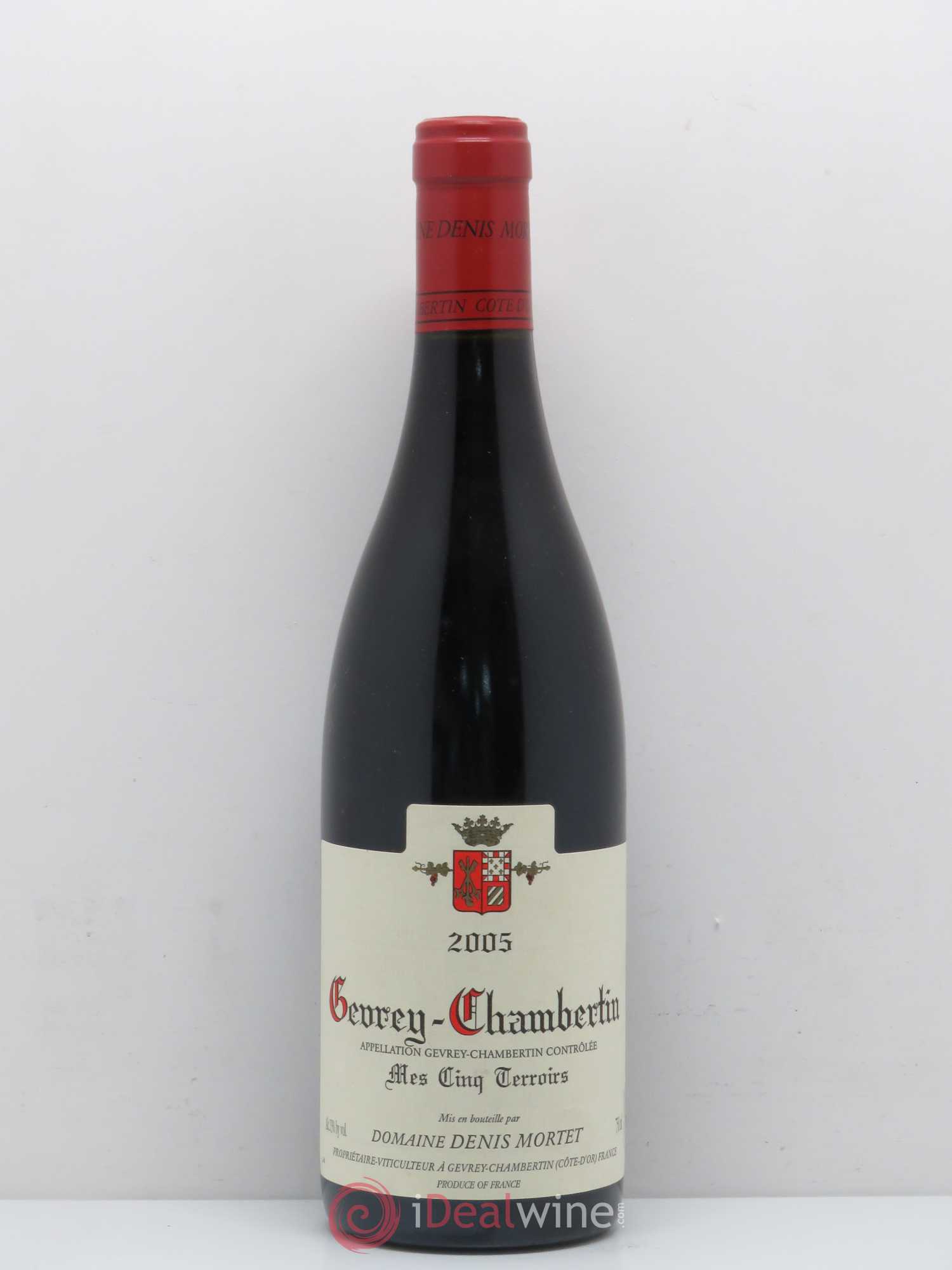 Gevrey-Chambertin Mes Cinq Terroirs Denis Mortet (Domaine) 2005 - Lot de 1 bouteille - 0