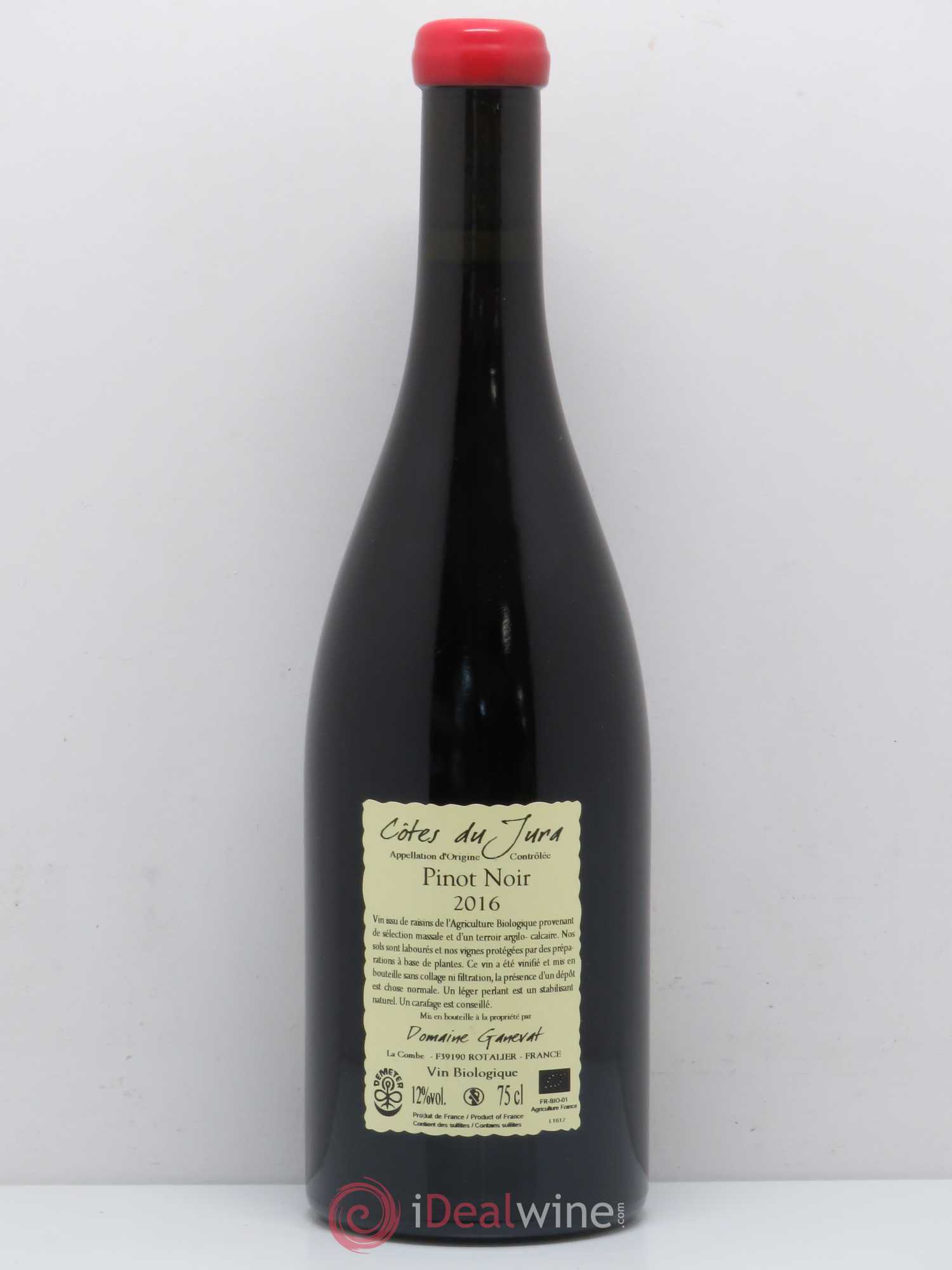 Côtes du Jura Cuvée Julien Jean-François Ganevat (Domaine) 2016 - Lot de 1 bouteille - 1