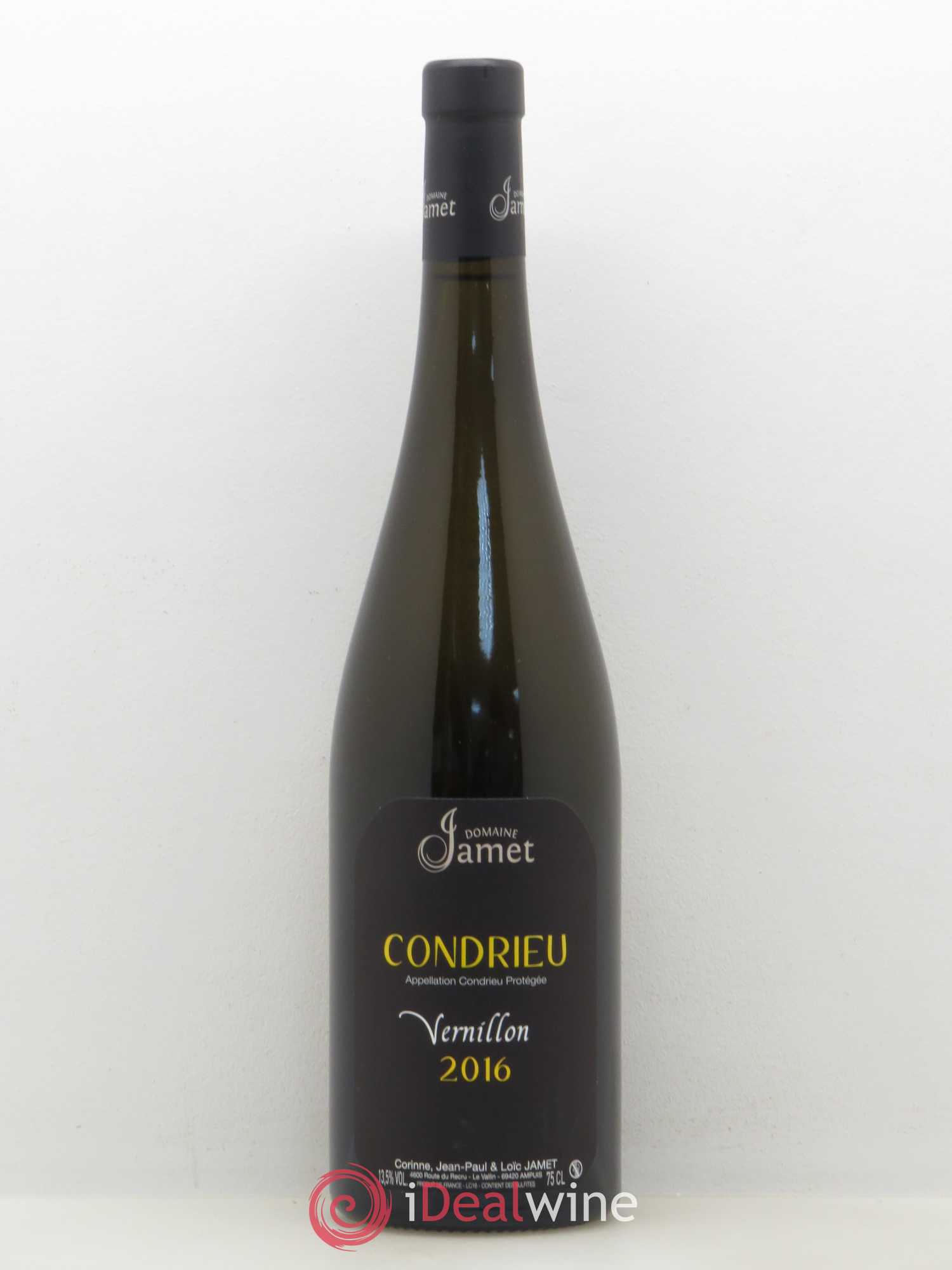 Condrieu Vernillon Jamet (Domaine) 2016 - Lot de 1 bouteille - 0
