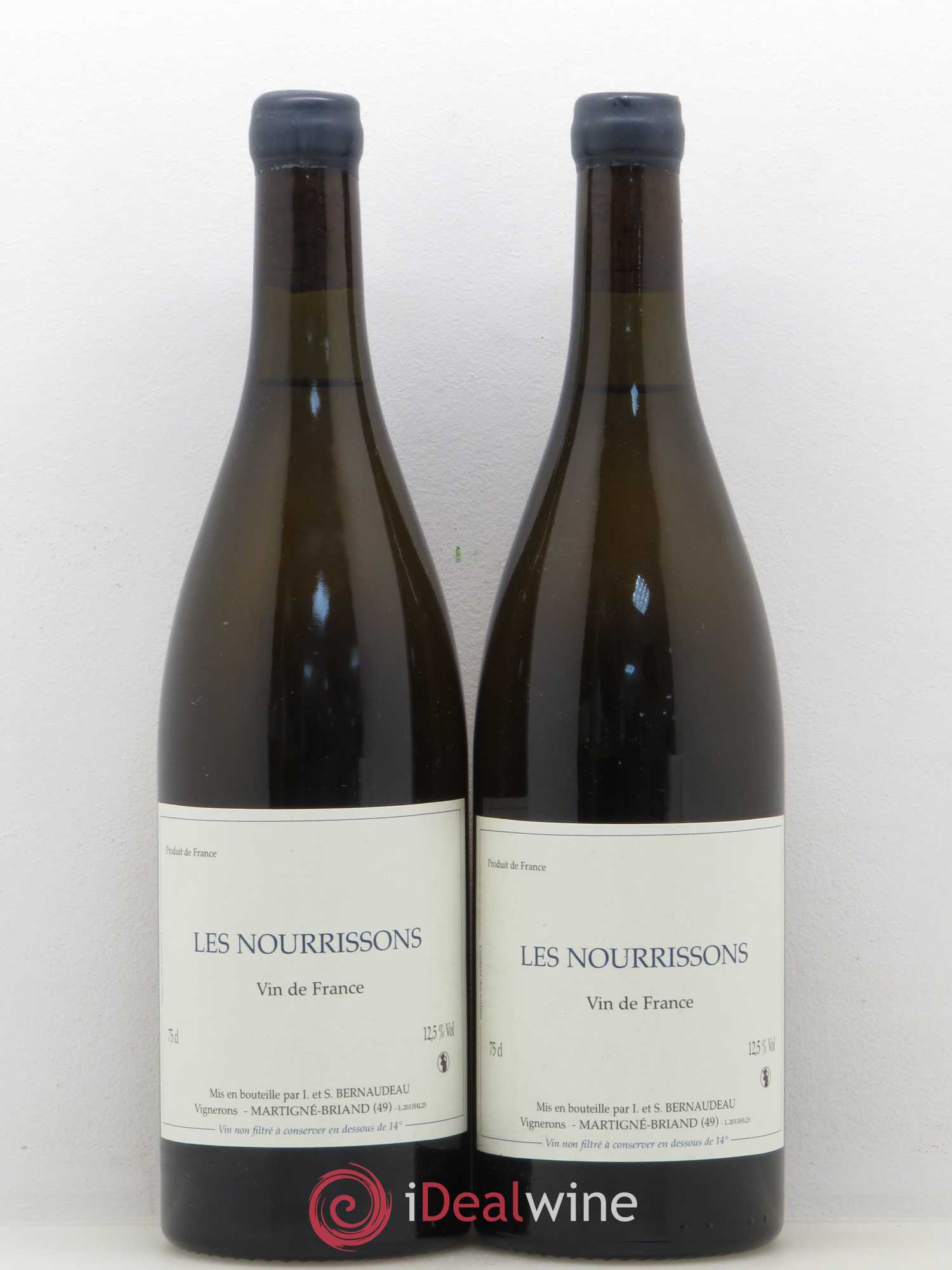 Vin de France Les Nourrissons Stéphane Bernaudeau 2013 - Lot de 2 bouteilles - 0