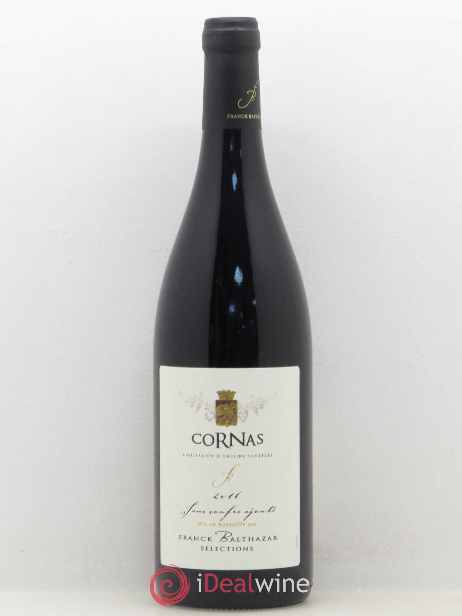 Cornas Domaine Franck Balthazar 2016 - Lot de 1 bouteille - 0