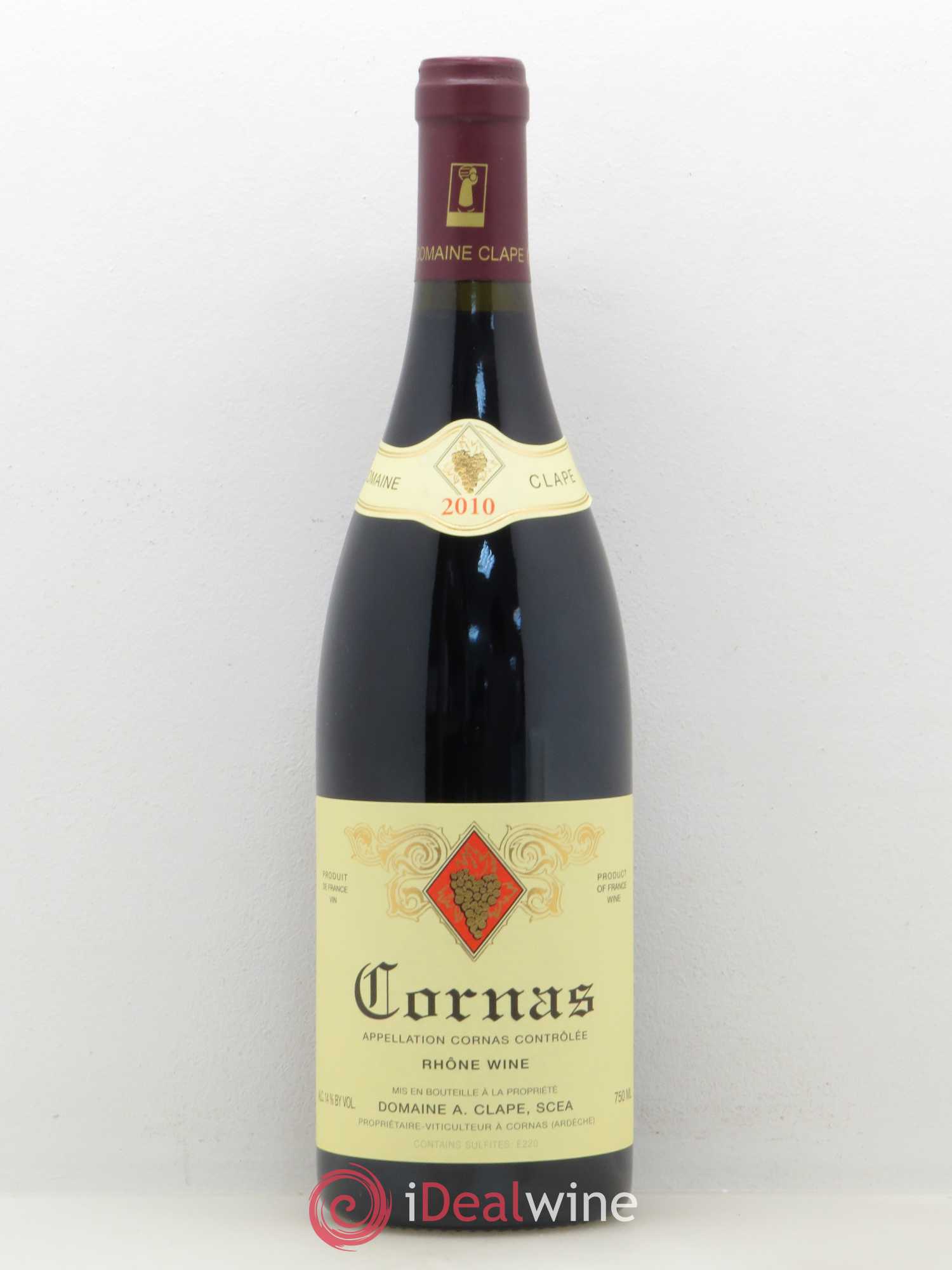 Cornas Auguste Clape 2010 - Lot de 1 bouteille - 0