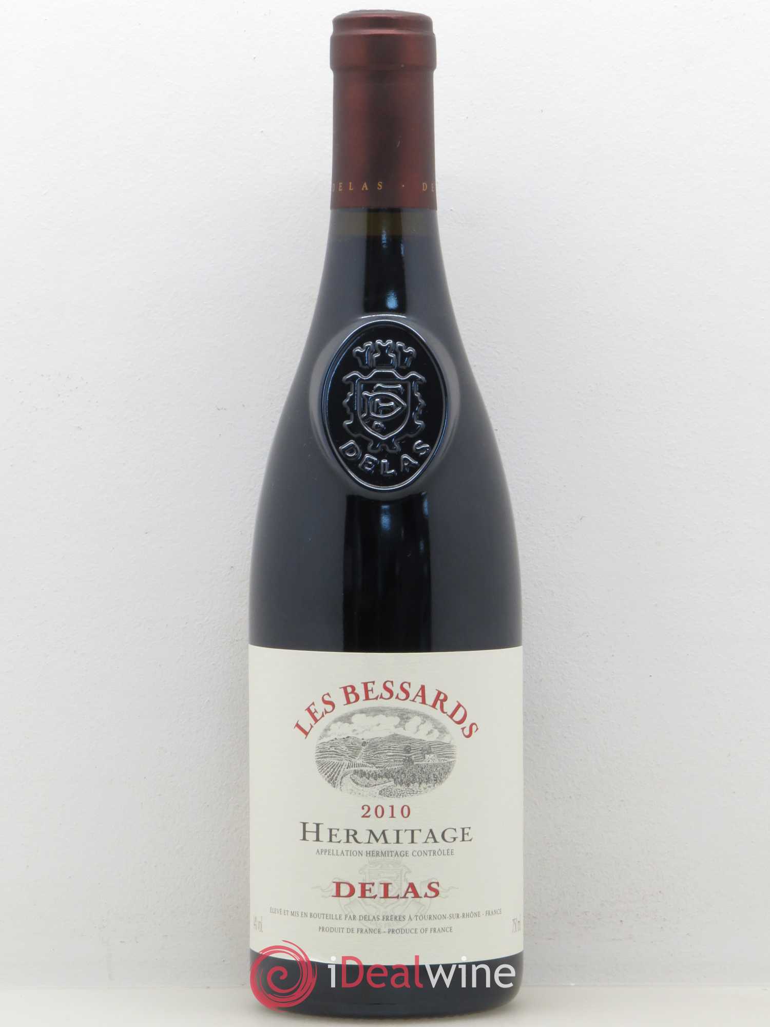 Hermitage Les Bessards Delas Frères 2010 - Lot de 1 bouteille - 0