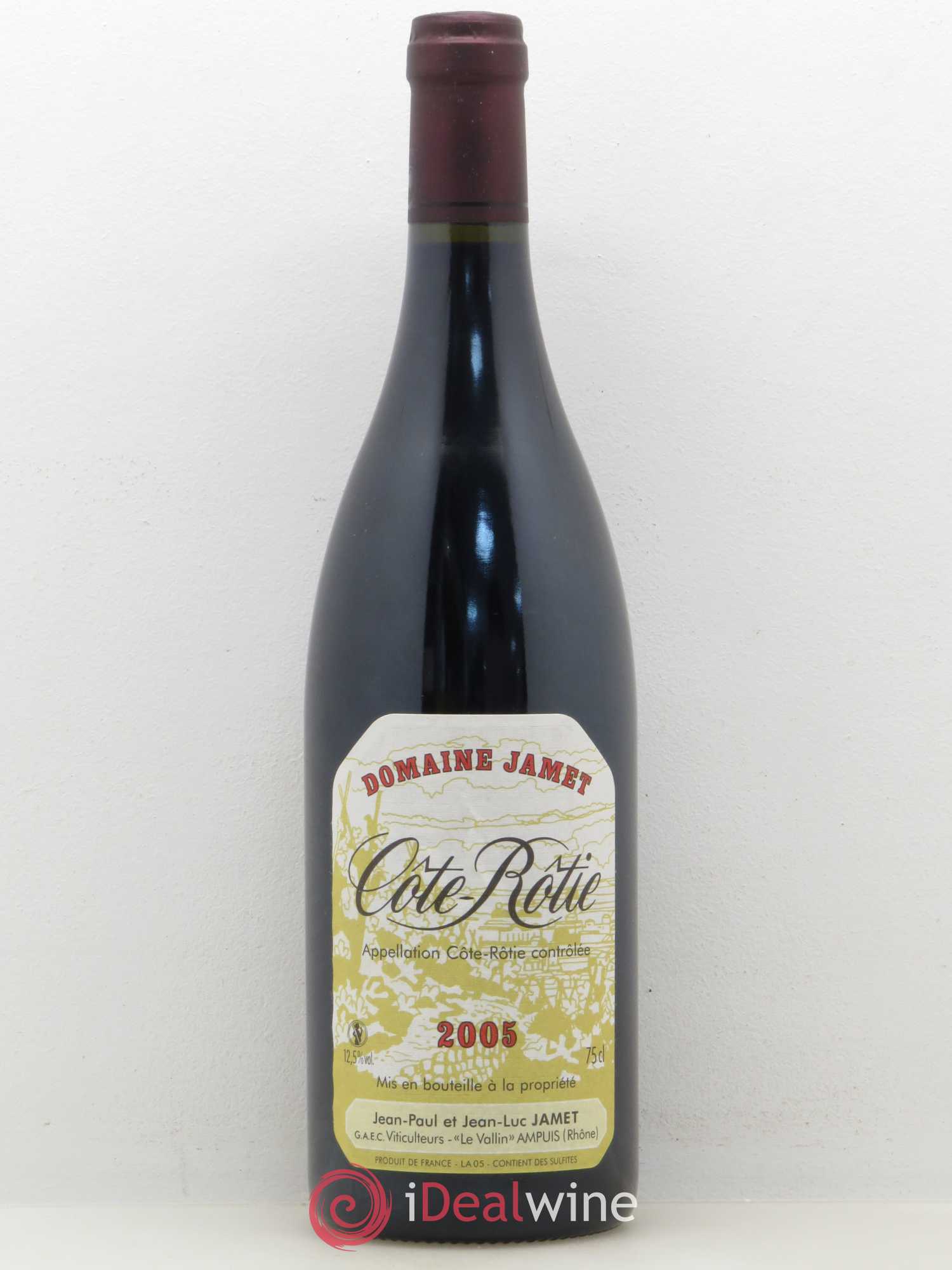 Côte-Rôtie Jamet (Domaine) 2005 - Lot de 1 bouteille - 0