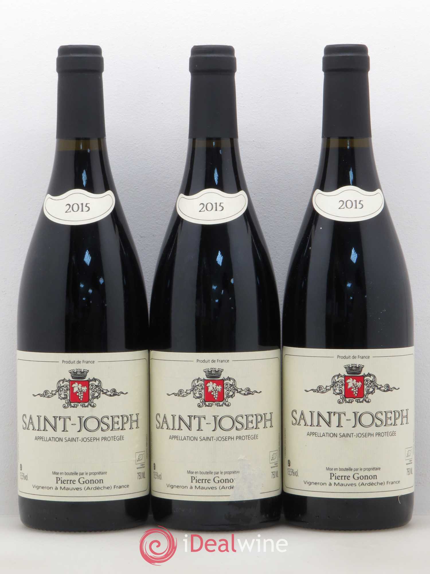 Saint-Joseph Gonon (Domaine) 2015 - Lot de 3 bouteilles - 0