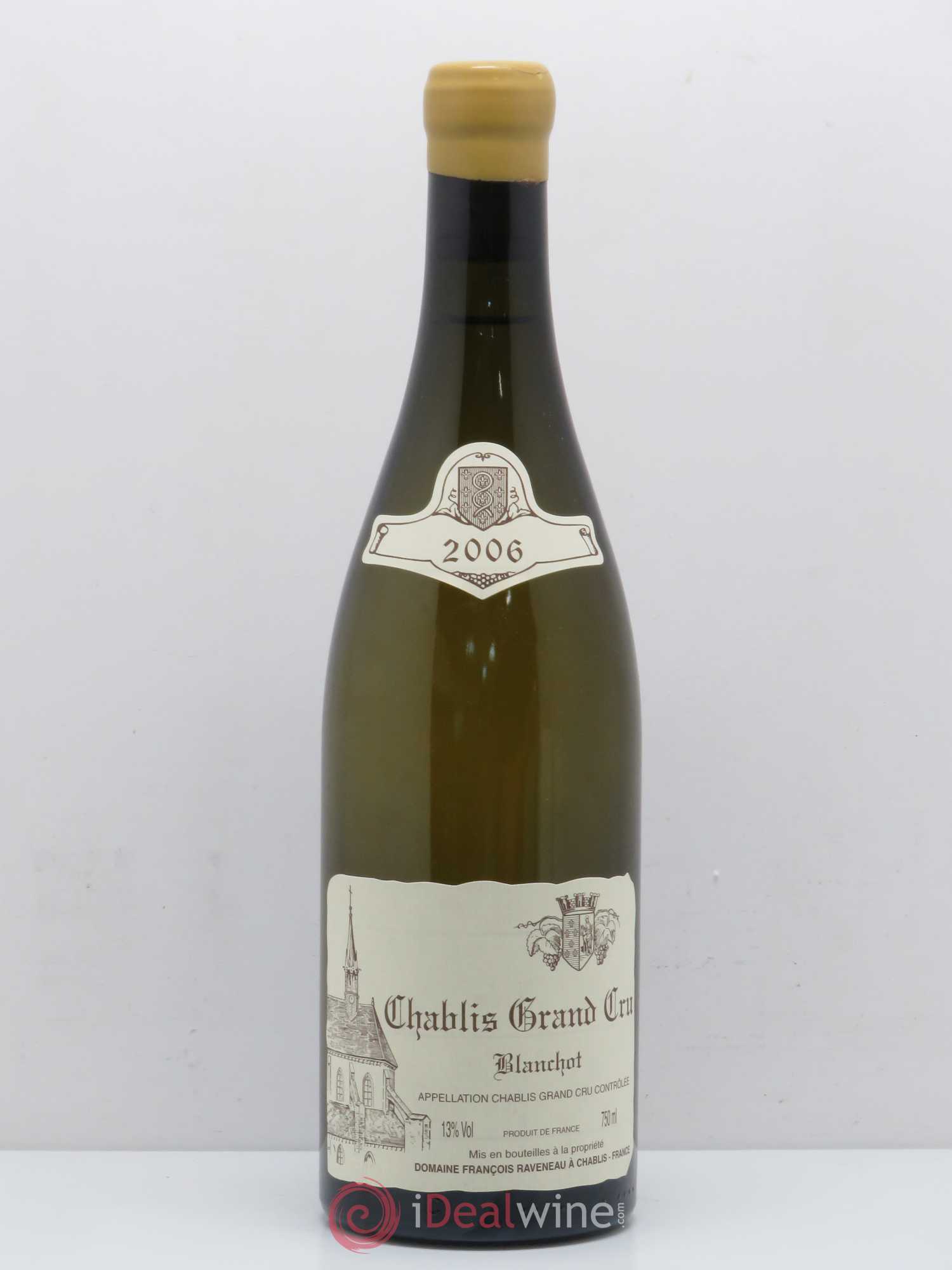 Chablis Grand Cru Blanchot Raveneau (Domaine) 2006 - Lot de 1 bouteille - 0