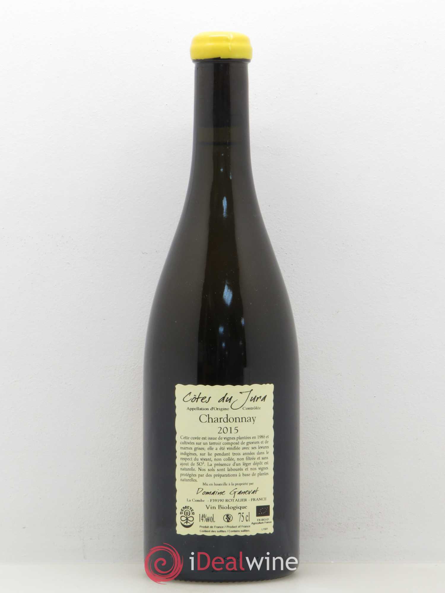Côtes du Jura Cuvée Florine Jean-François Ganevat (Domaine) 2015 - Lot de 1 bouteille - 1