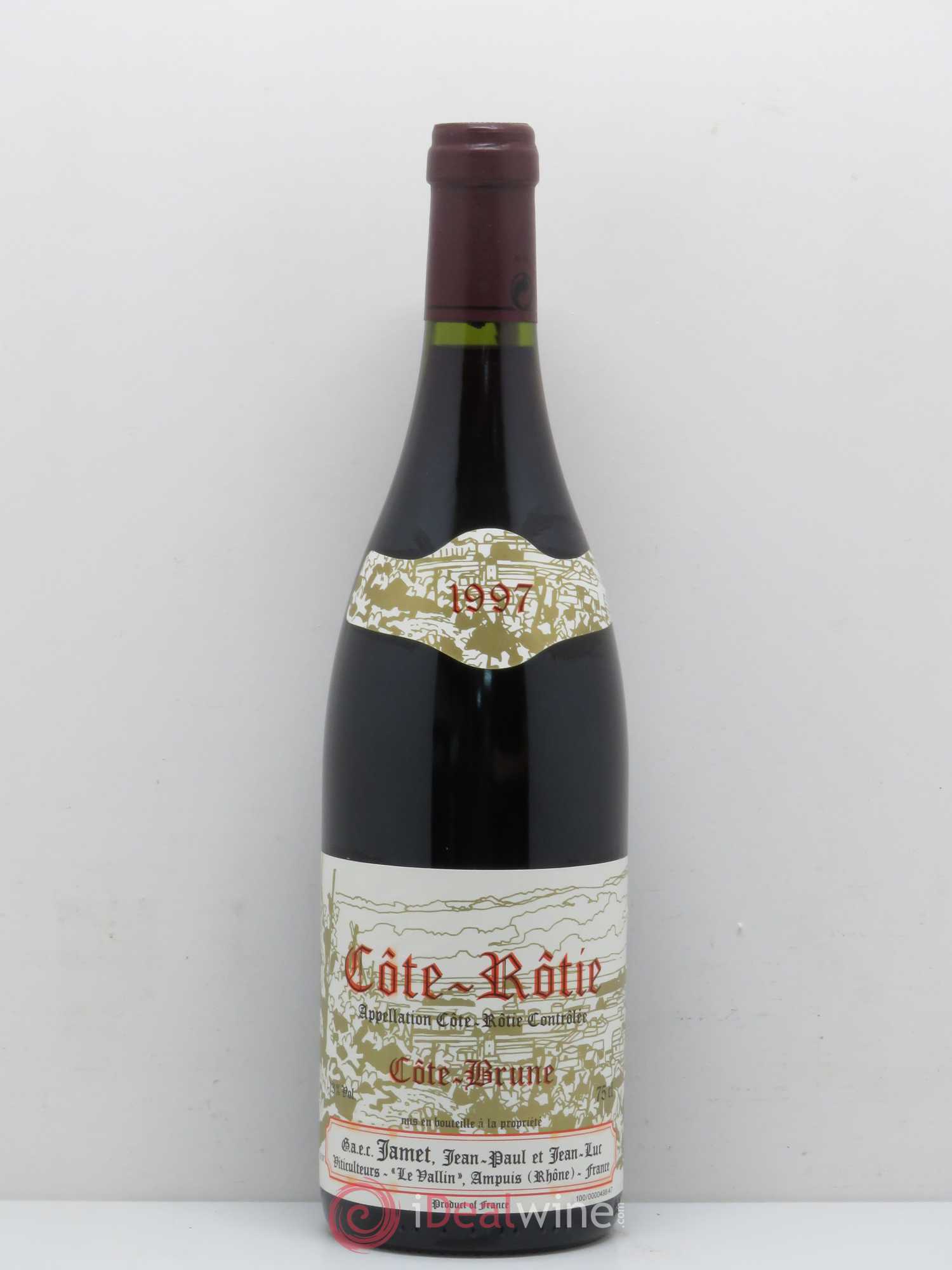 Côte-Rôtie Côte Brune Jamet (Domaine) 1997 - Lot de 1 bouteille - 0