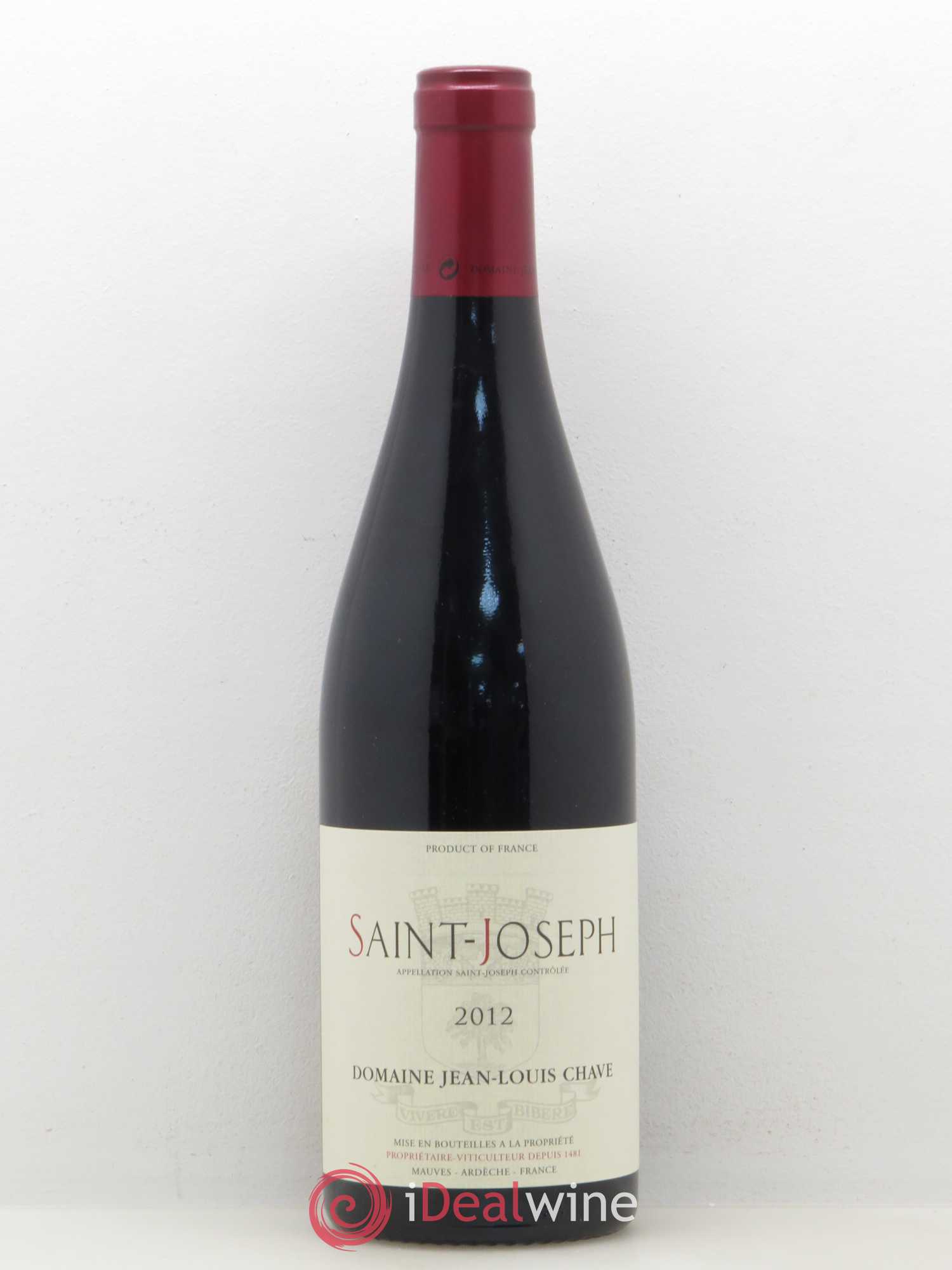 Saint-Joseph Jean-Louis Chave 2012 - Lot de 1 bouteille - 0