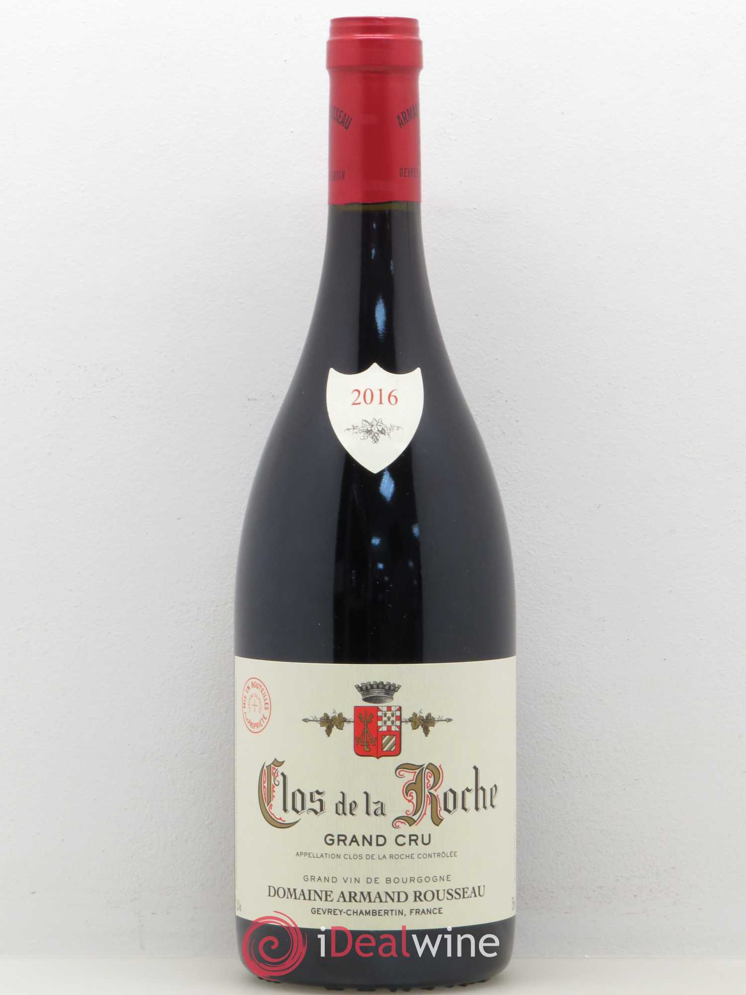 Clos de la Roche Grand Cru Armand Rousseau (Domaine) 2016 - Posten von 1 Flasche - 0
